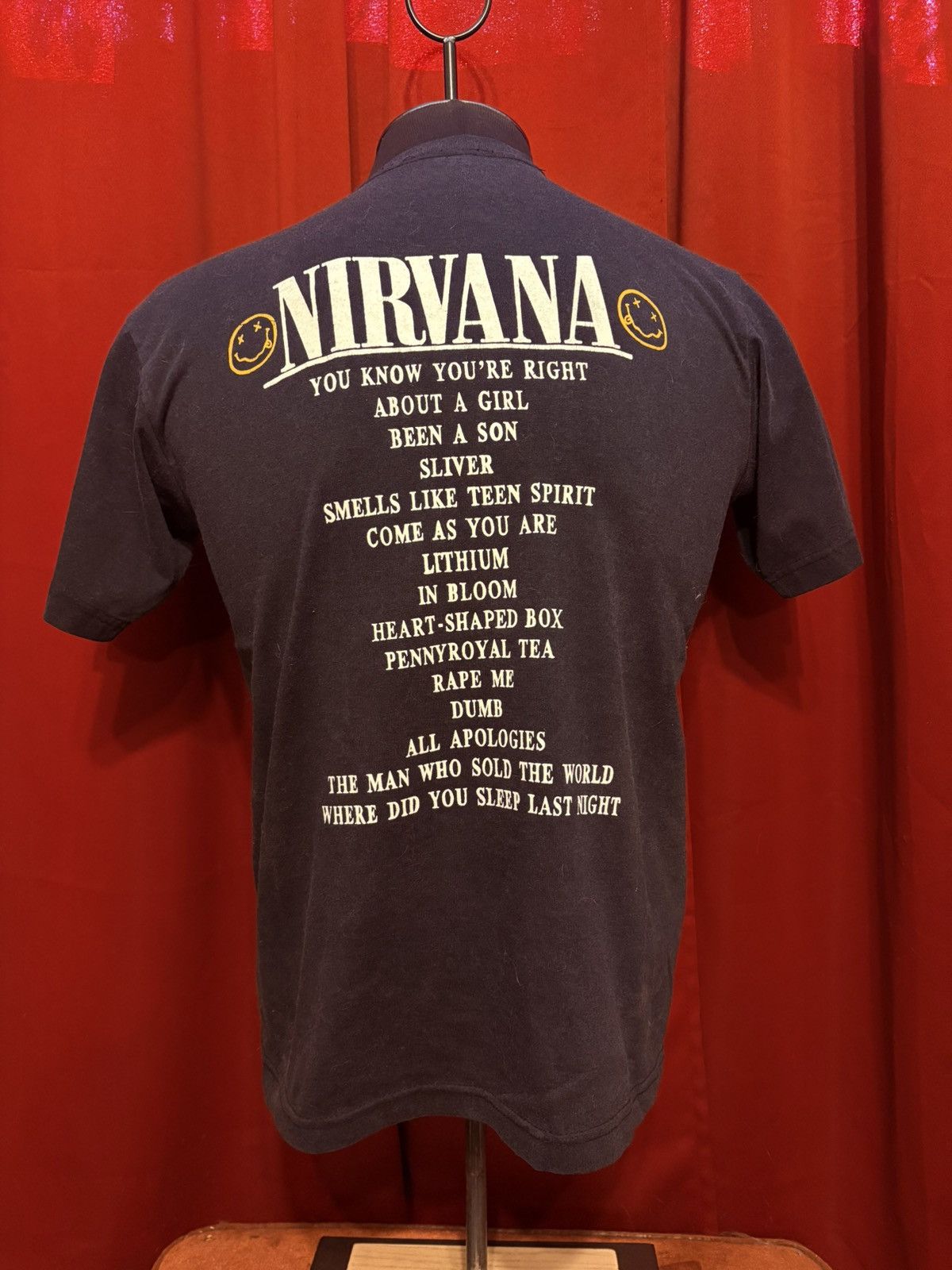 Band Tees Vintage Nirvana Tshirt Y2K Compilation Album Grunge Band Tee Size US M / EU 48-50 / 2 - 4 Thumbnail