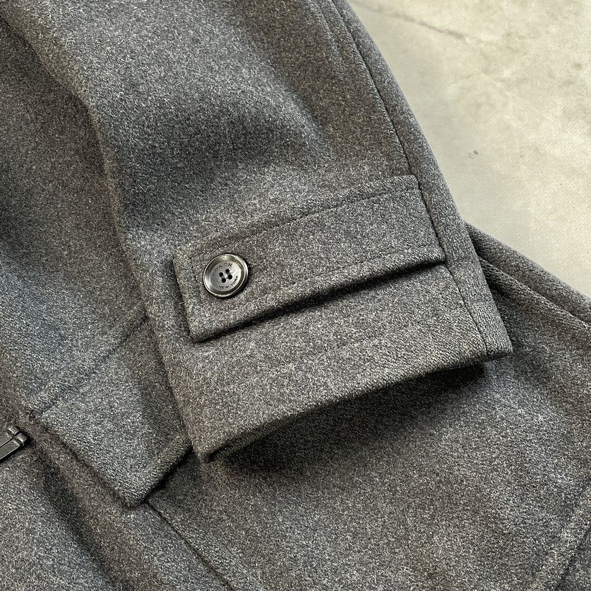 Coach Coach New York Wool Grey Perfect Heavy Duffle Pea Coat Size US L / EU 52-54 / 3 - 9 Thumbnail