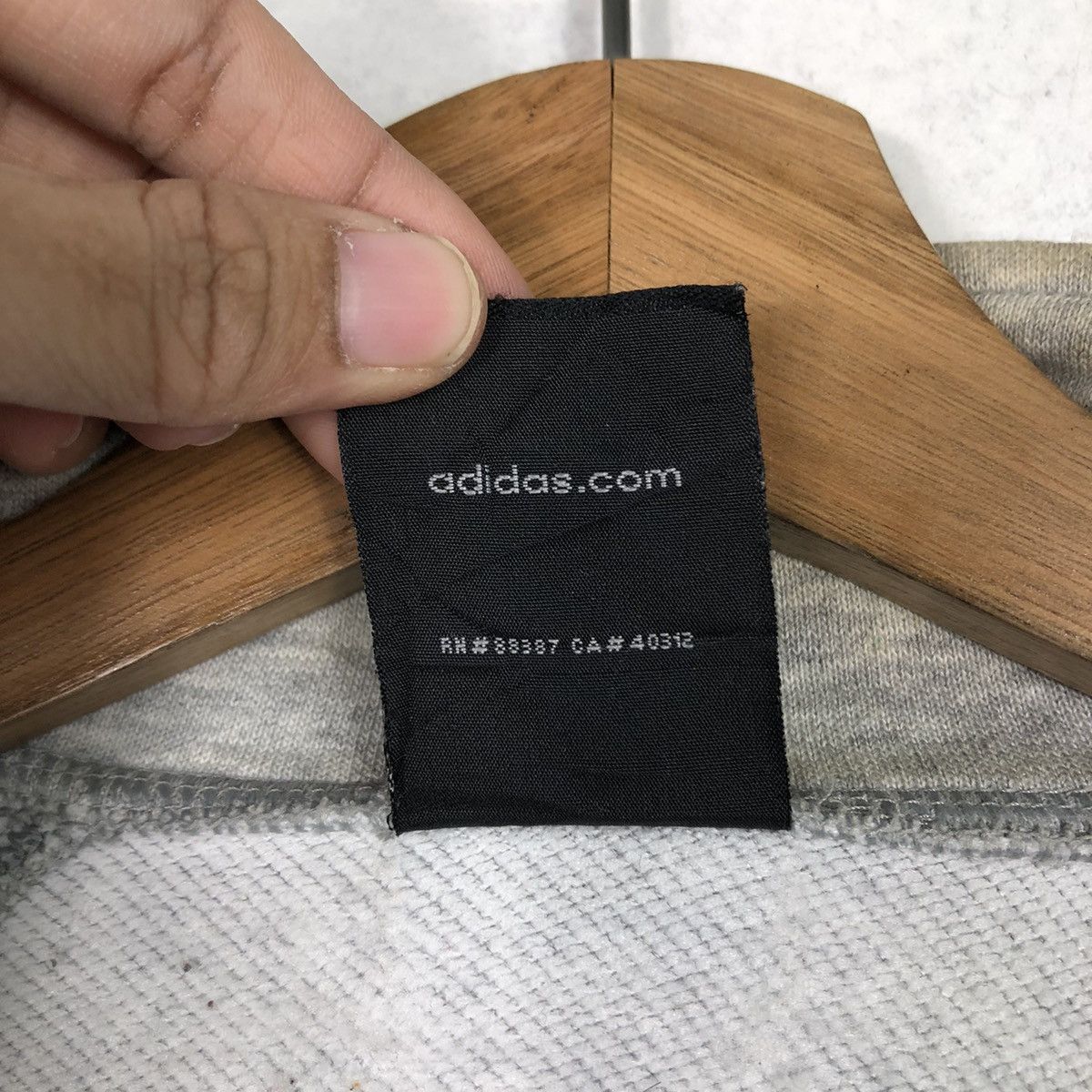 Adidas 📌Vintage Zipper Jacket Adidas Big Logo Size US L / EU 52-54 / 3 - 21 Thumbnail