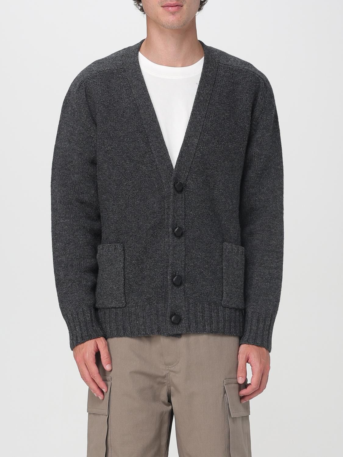 Bottega Veneta Bottega Veneta Sweater Men Grey Size US L / EU 52-54 / 3 - 1 Thumbnail