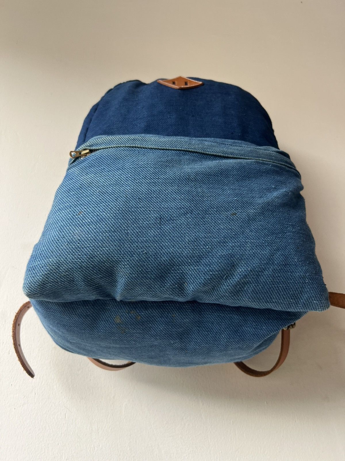 FDMTL FDMTL Japan Fade Patina Indigo Backpack Bag Size ONE SIZE - 22 Thumbnail