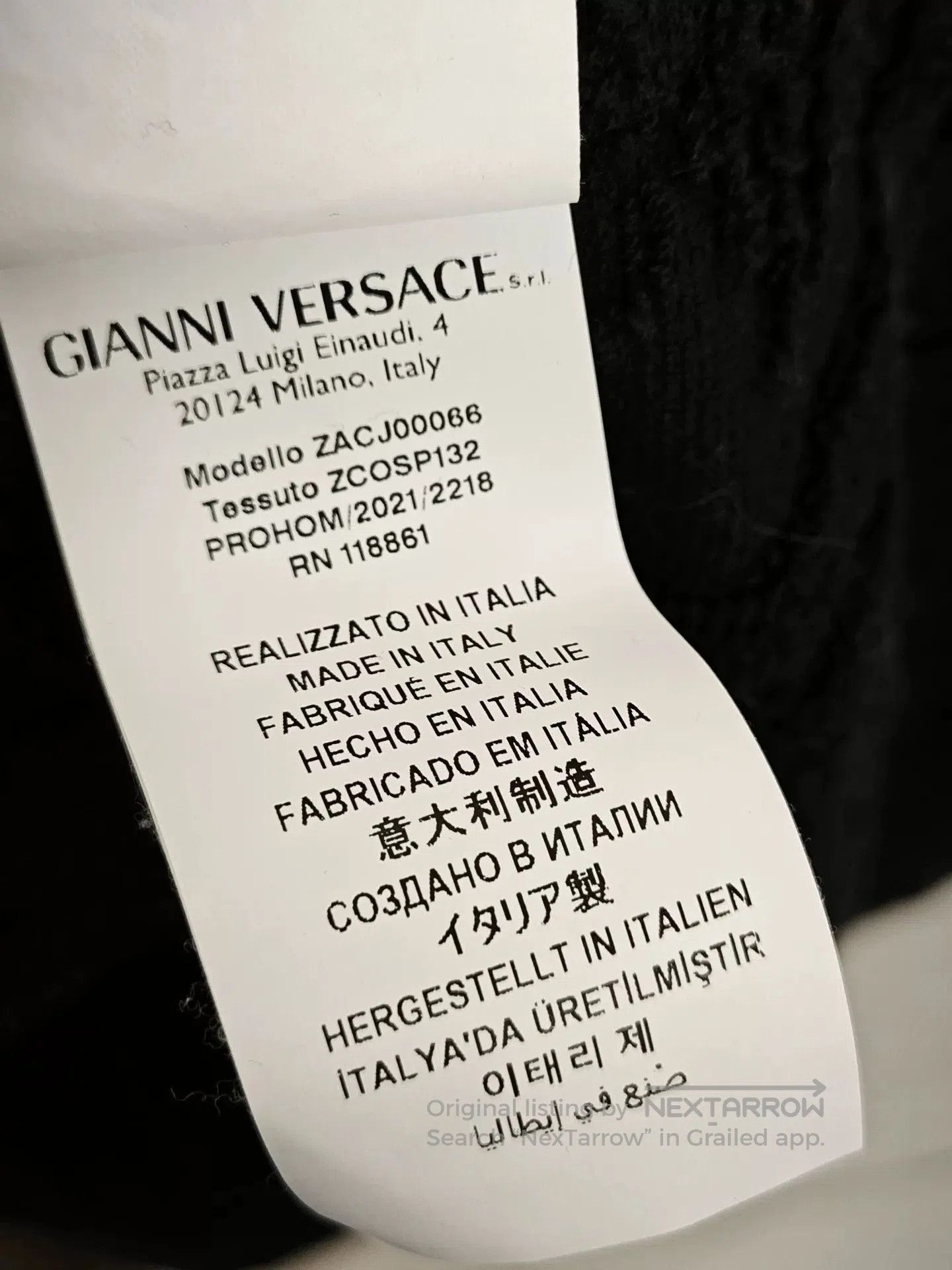 Versace Versace Printed Belted Mid-Length Robe. Size US M / EU 48-50 / 2 - 6 Thumbnail