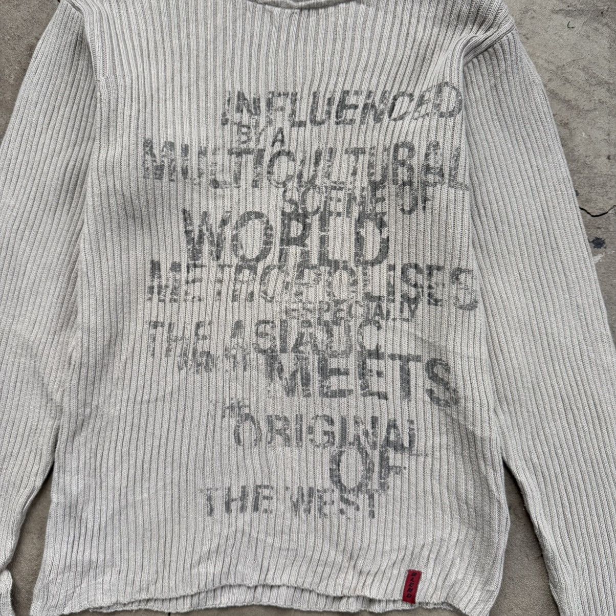 Seditionaries Blend of America Striped Printed Sweater Archive Size US L / EU 52-54 / 3 - 3 Thumbnail
