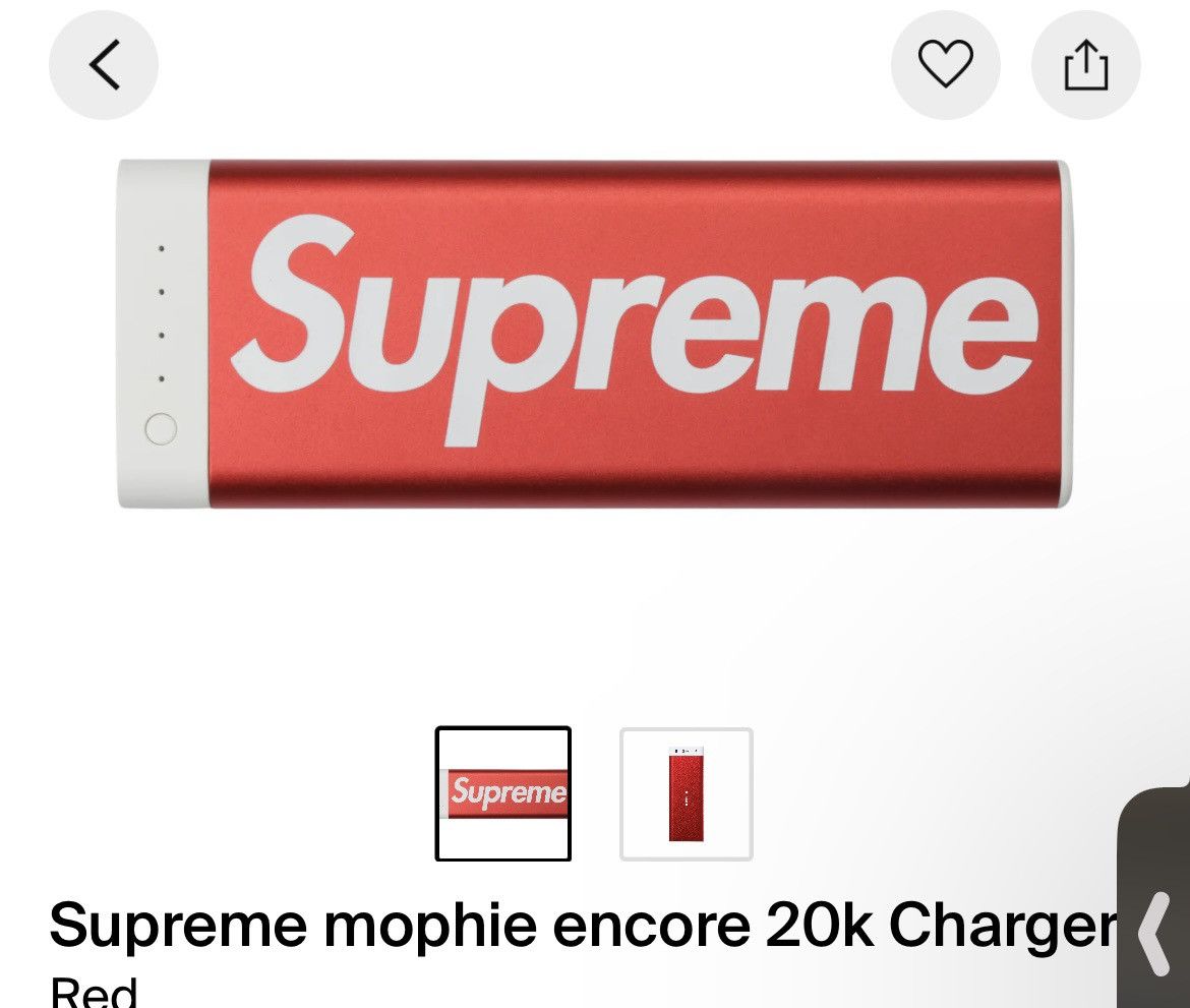 Supreme Supreme mophie encore 20k Size ONE SIZE - 1 Thumbnail