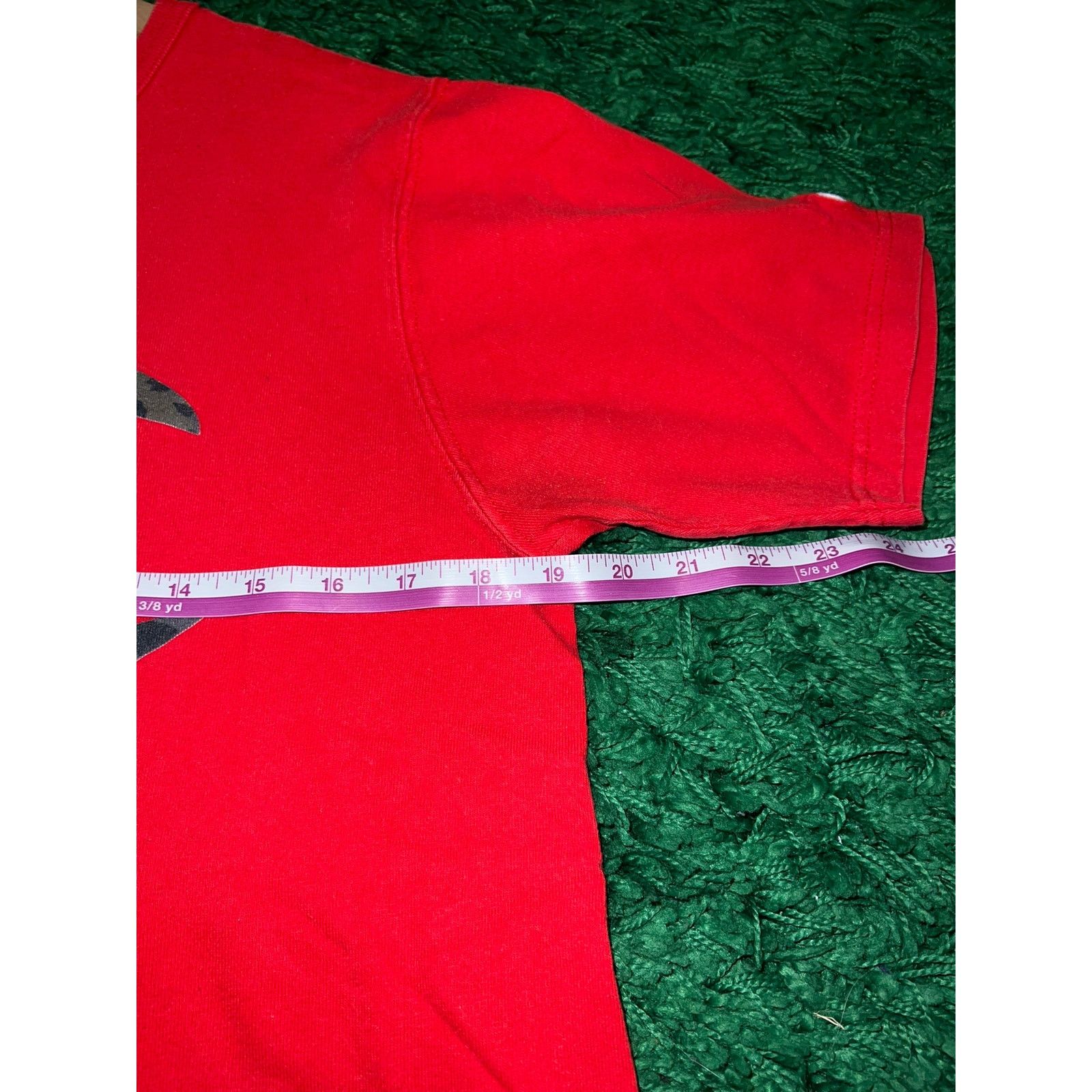 Champion Y2K Champion Camo Logo Shirt Red Tee 2000s M Medium Size US M / EU 48-50 / 2 - 7 Thumbnail