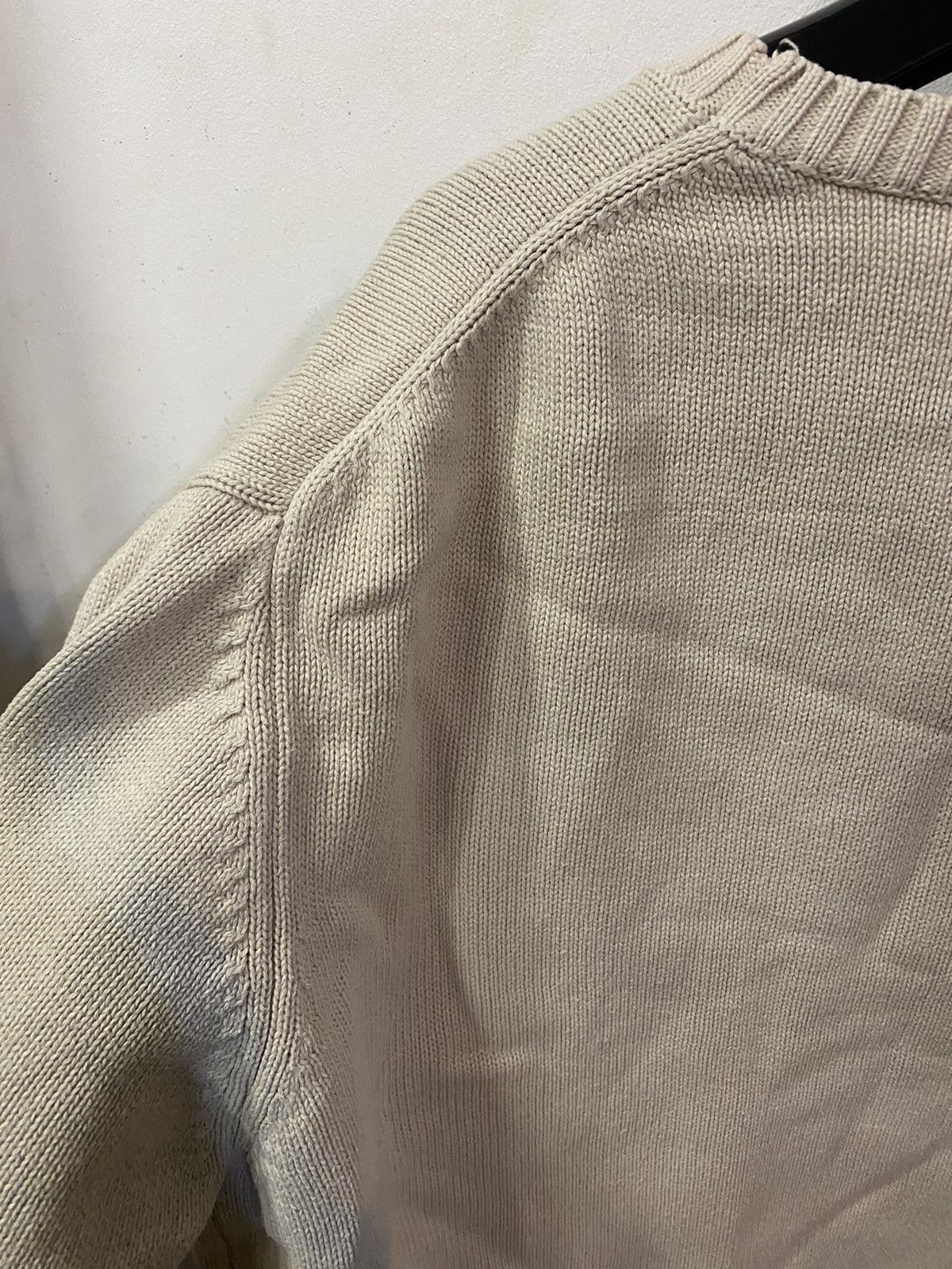 Yves Saint Laurent Beige YSL Sweater Knit Size US L / EU 52-54 / 3 - 12 Thumbnail