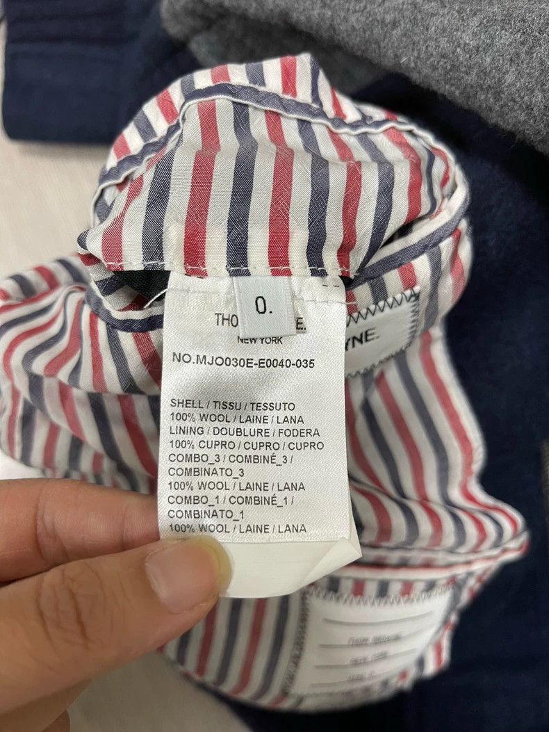 Thom Browne Thom Browne Wool zip jacket Size US XS / EU 42 / 0 - 2 Thumbnail