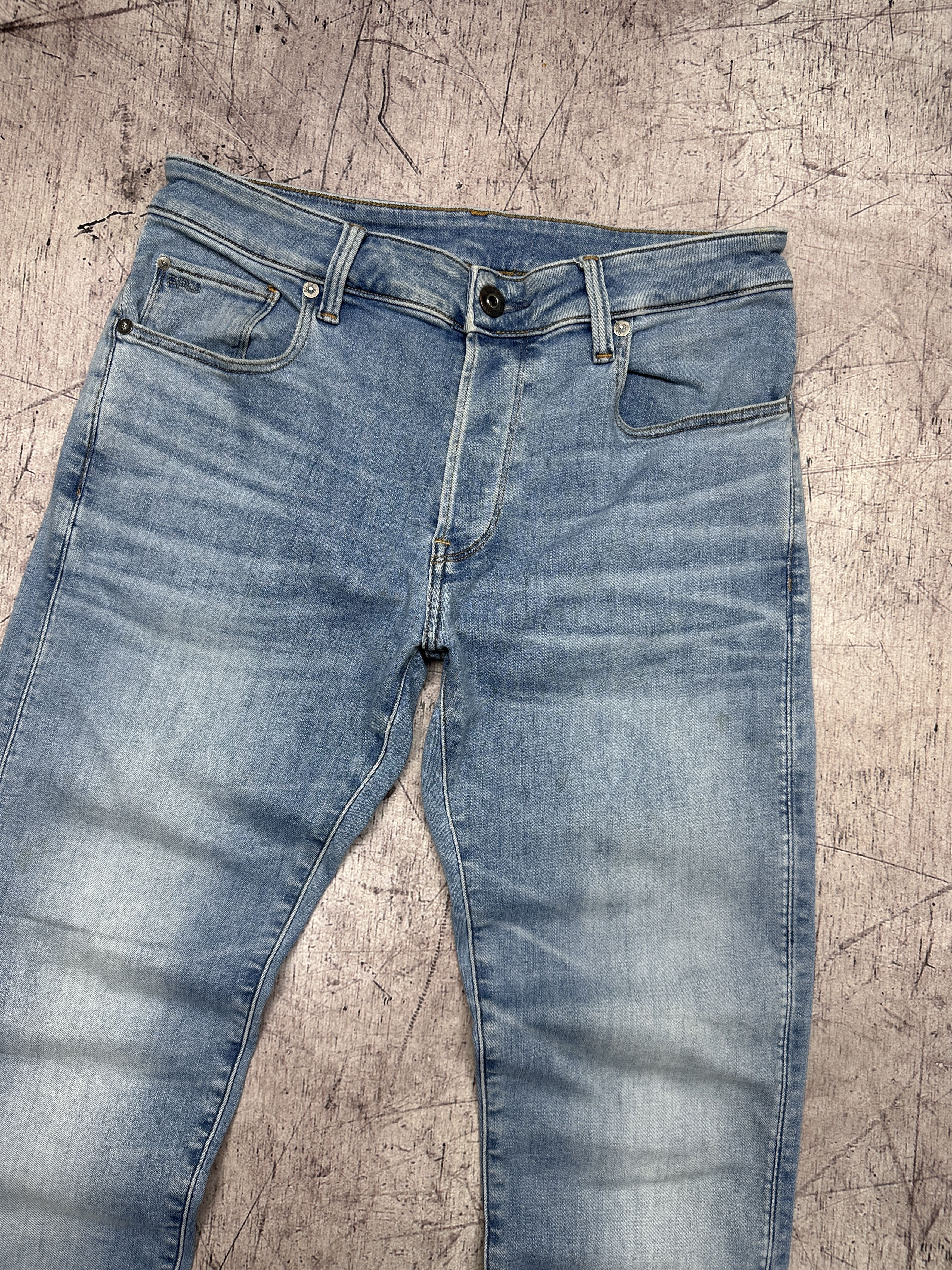G-Star G Star Raw Mens 3301 Slim Denim Pants Jeans Size US 31 - 5 Thumbnail