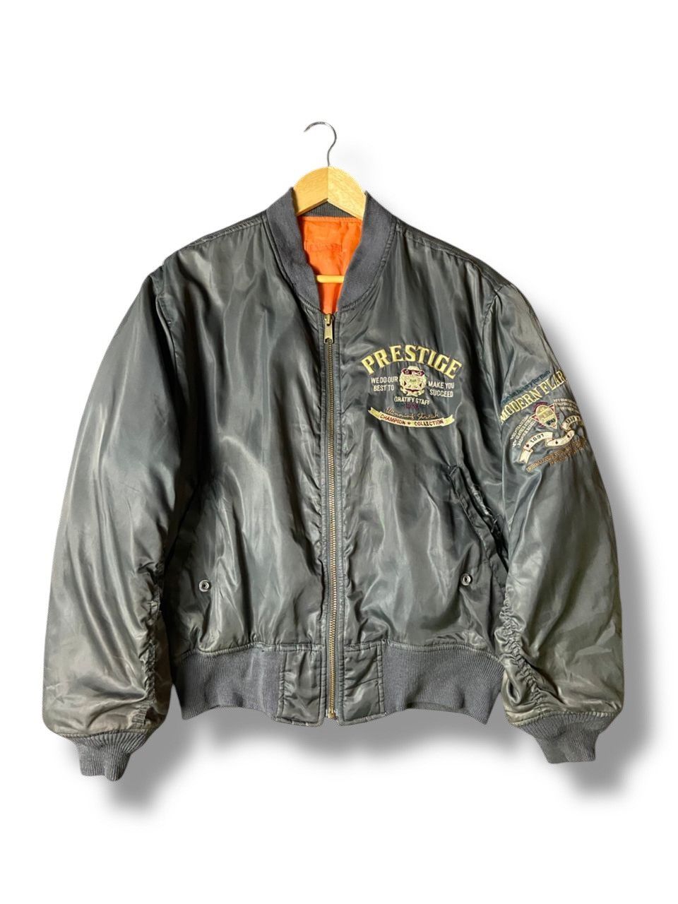 Japanese Brand × Vintage Vintage AIR FORCE Bomber Jacket (131) Size US M / EU 48-50 / 2 - 1 Thumbnail
