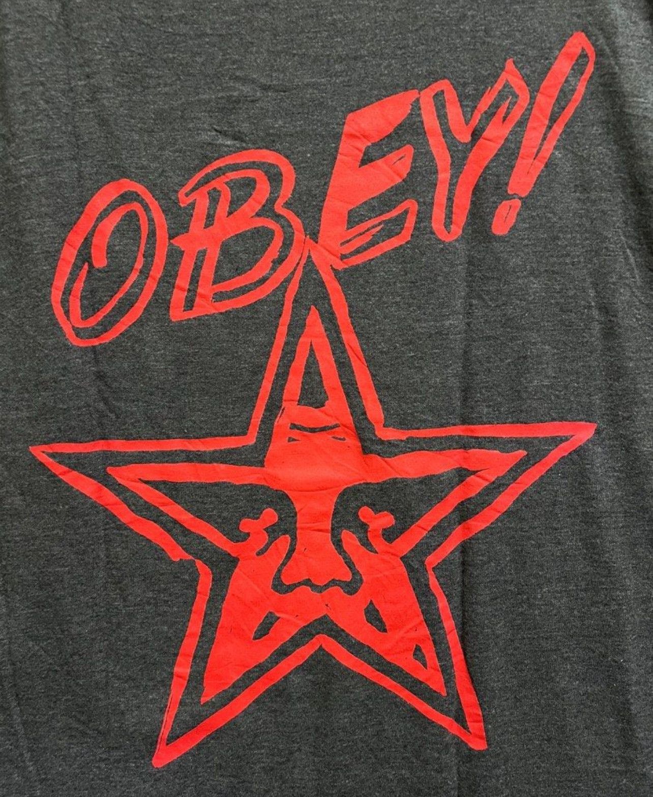 Obey × Vintage Obey T-Shirt Size US L / EU 52-54 / 3 - 3 Thumbnail