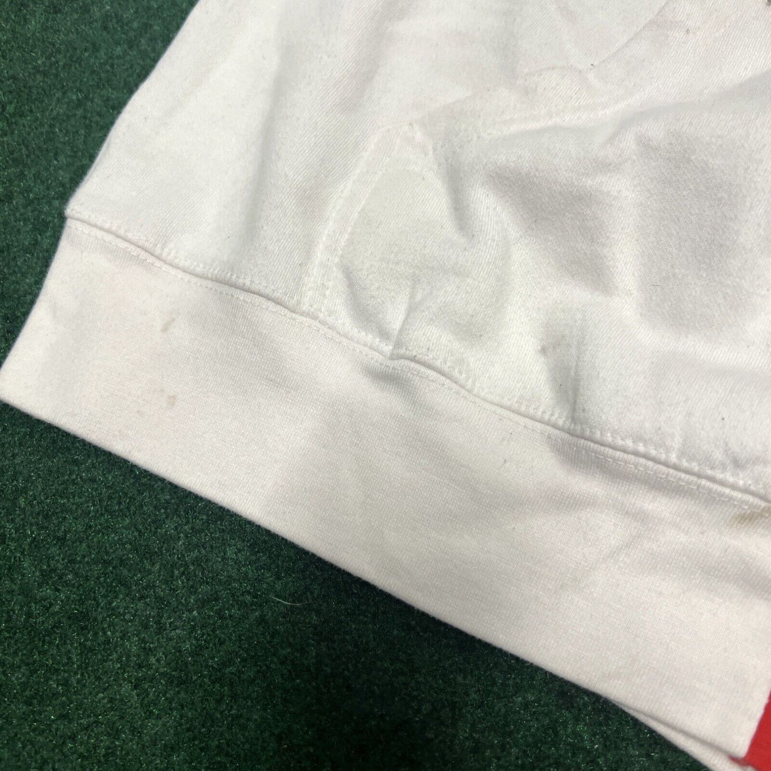Vintage Awful Lot Of Cough Syrup Classic Red White Hoodie L/XL Size US L / EU 52-54 / 3 - 5 Thumbnail