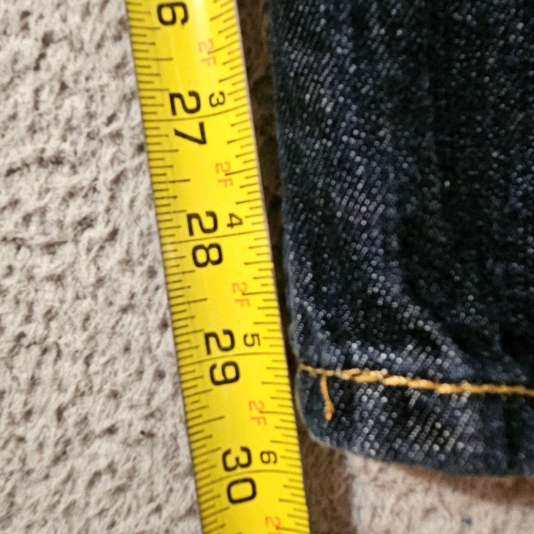 Levi's Levi's Jeans Bootcut 36x30 Denim Dark Wash Blue Mens Regular Jeans Inseam 30 Color Blue Size US 36 / EU 52 - 7 Thumbnail