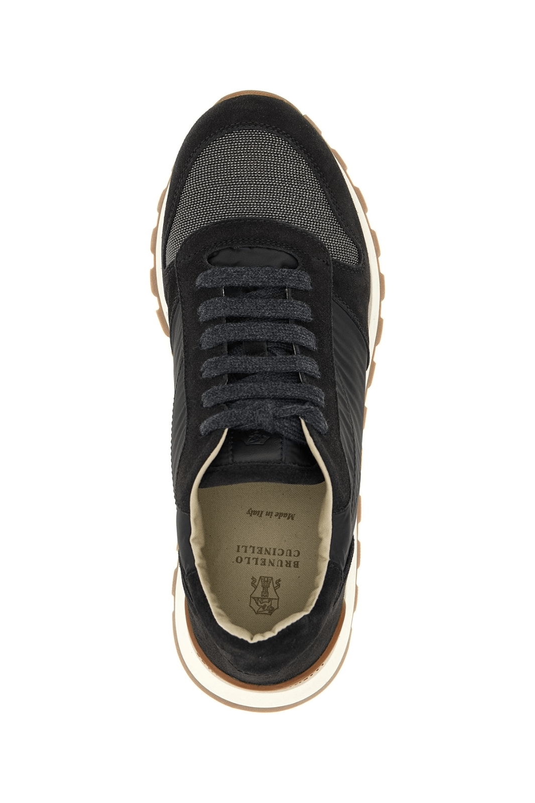 Brunello Cucinelli BRUNELLO CUCINELLI Black Suede Sneakers New & Authentic Size US 11 / IT 41 - 4 Thumbnail