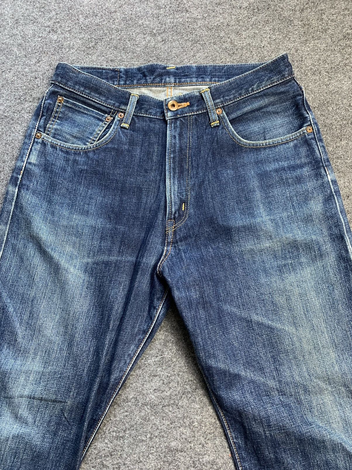 Edwin × Levi's × Vintage edwin selvedge blue jeans pant Size US 32 / EU 48 - 4 Thumbnail