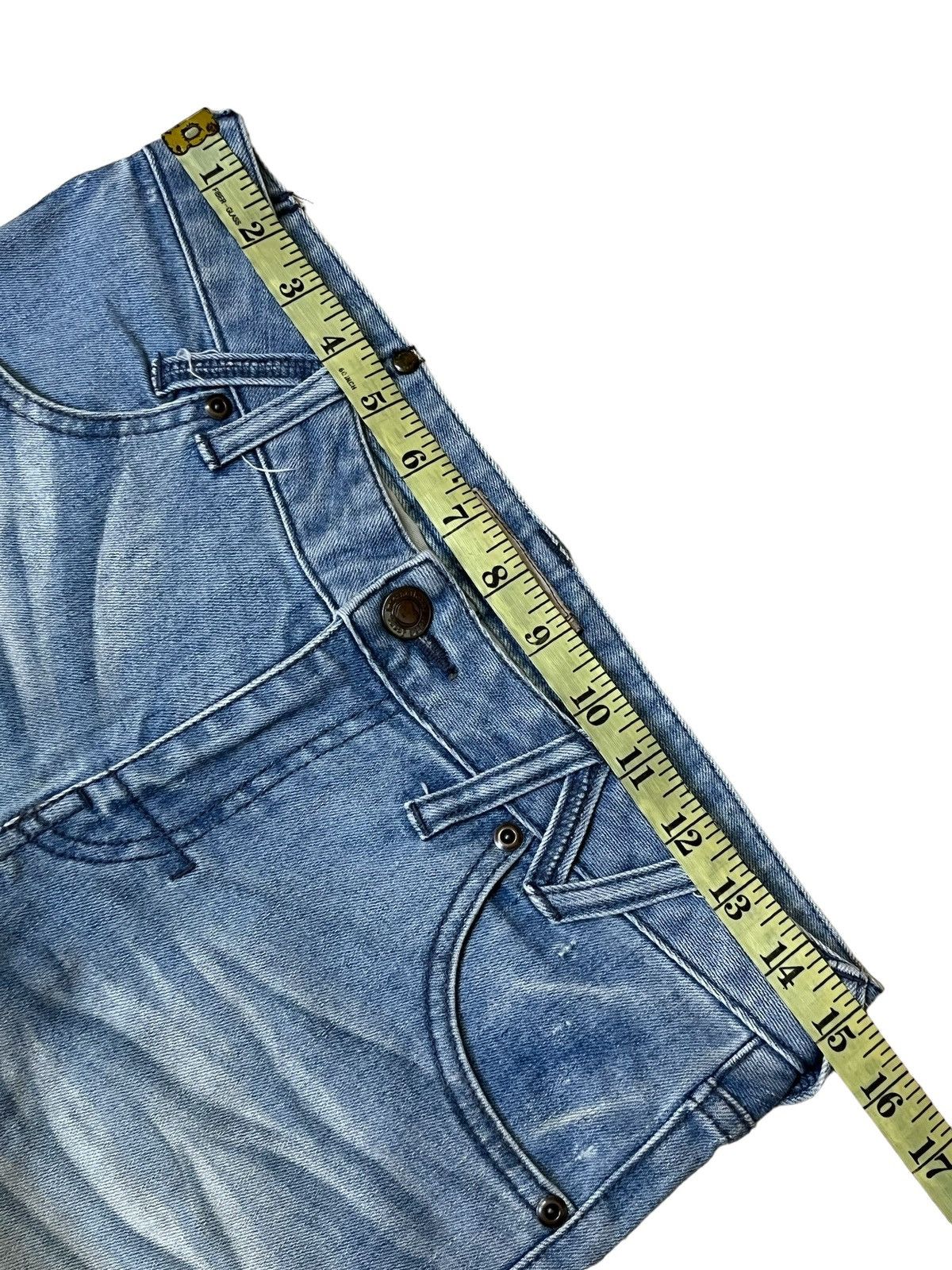Tornado Mart VINTAGE TORNADO MART STRETCH COTTON SKINNY FADE JEANS Size US 30 / EU 46 - 12 Thumbnail