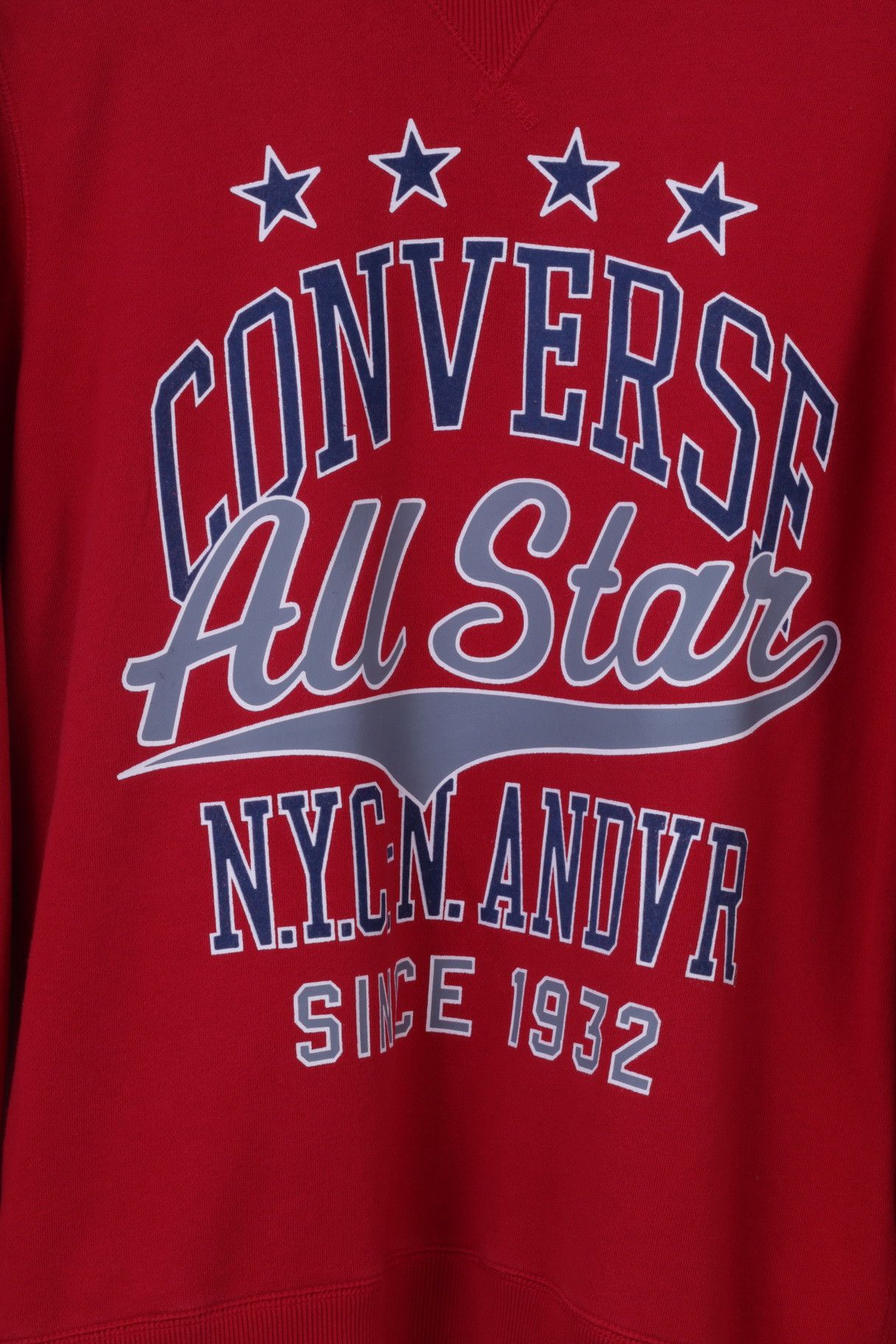 Converse Converse Mens M Sweatshirt Red Cotton 6190 Size US M / EU 48-50 / 2 - 3 Thumbnail