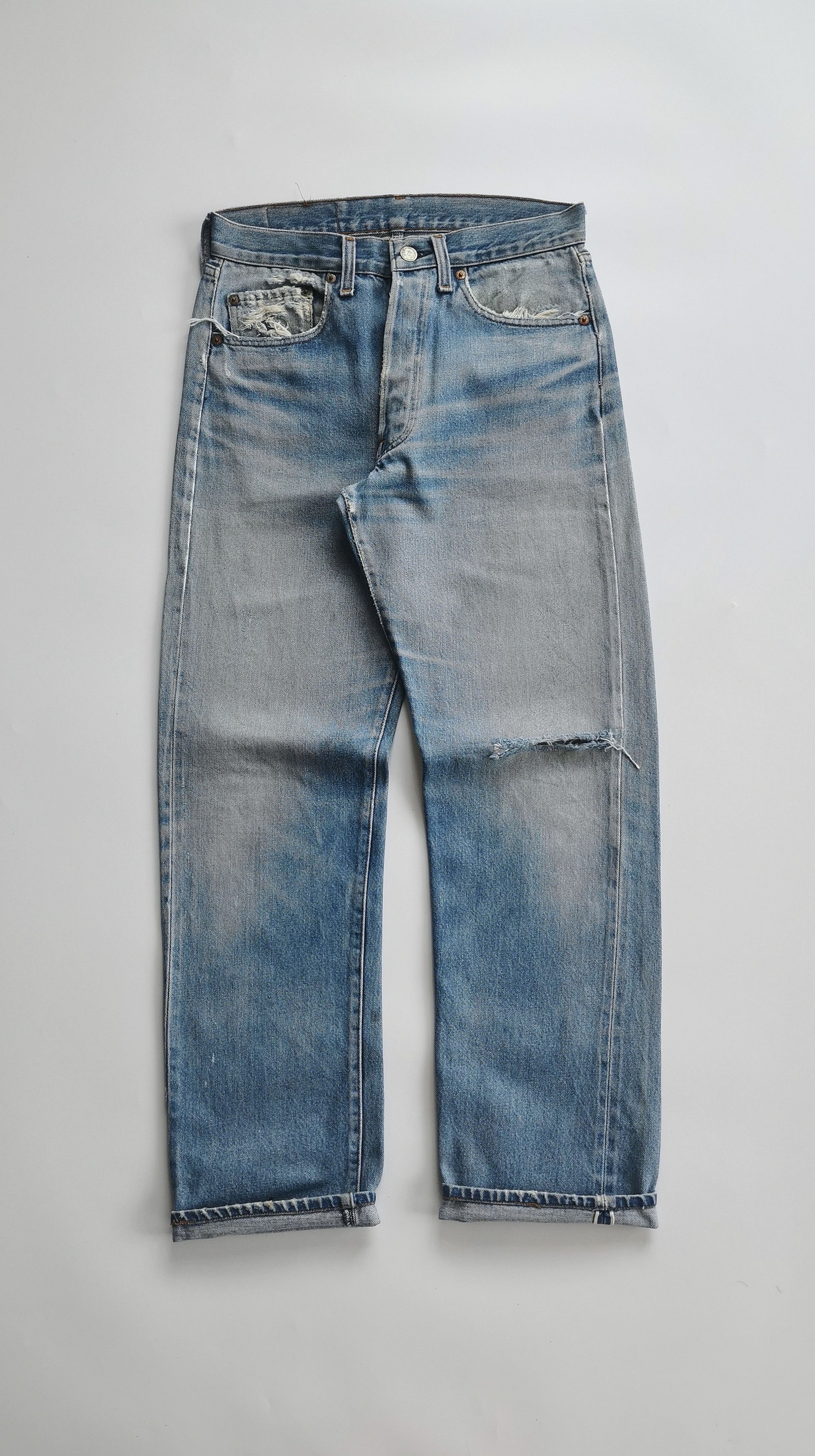 Levi's 70s-80s Selvedge Levis Jeans Size US 28 / EU 44 - 1 Thumbnail