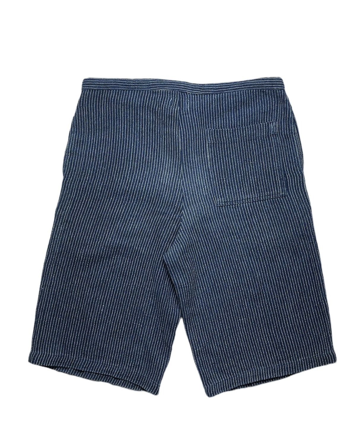 Blue Blue Japan × Indigo × Japanese Brand Chiang Mai Deluxe indigo striped shorts Size US 30 / EU 46 - 2 Thumbnail