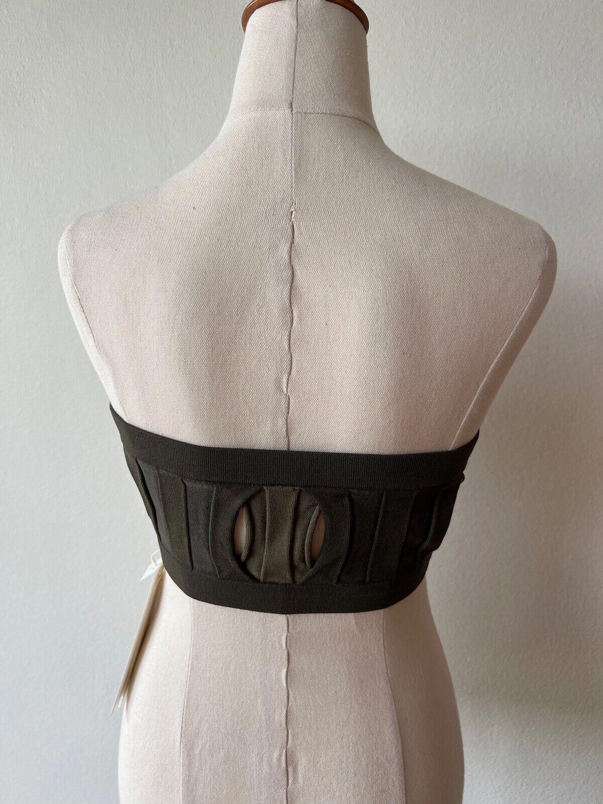 Dion Lee New dion lee double hosiery tube top crop green medium 10 Size M / US 6-8 / IT 42-44 - 4 Thumbnail