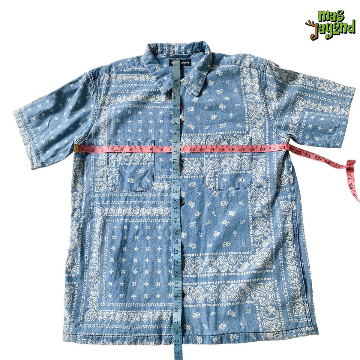 Japanese Brand REZAREXION PAISLEY ALOHA SHIRTS Size US M / EU 48-50 / 2 - 7 Thumbnail