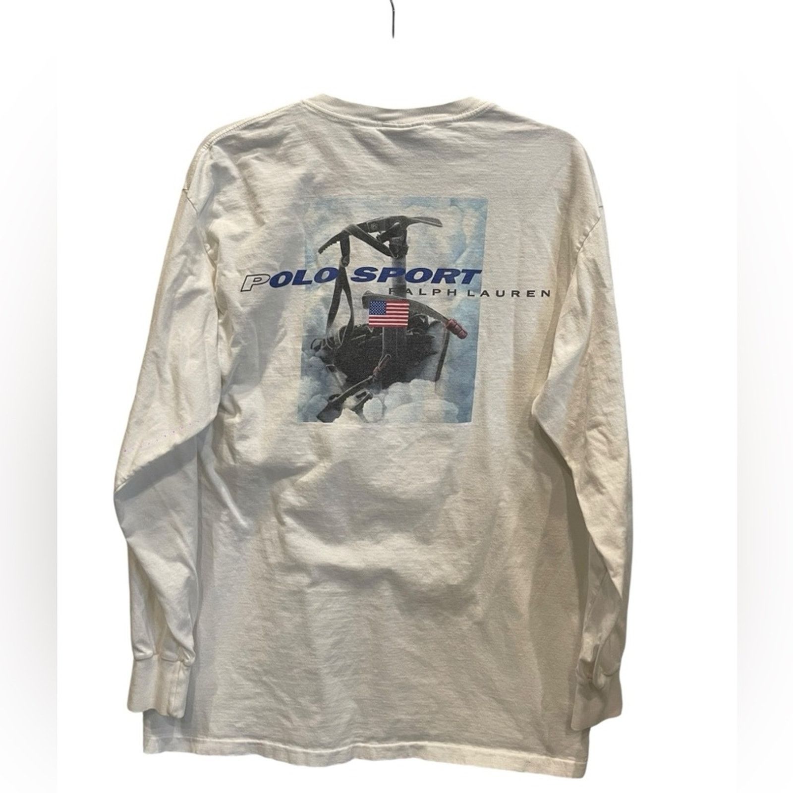 Polo Ralph Lauren VTG Polo Sport Ralph Lauren Arctic Challenge T/Shirt Sz M Size US M / EU 48-50 / 2 - 1 Thumbnail