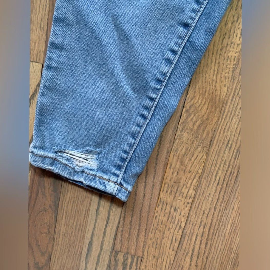 Banana Republic NWT Banana Republic Vintage Stretch Skinny Jeans 28/6 T Women's Blue Ankle Regular 28 Distressing Spot Near Crotch Size 28" / US 6 / IT 42 - 3 Thumbnail