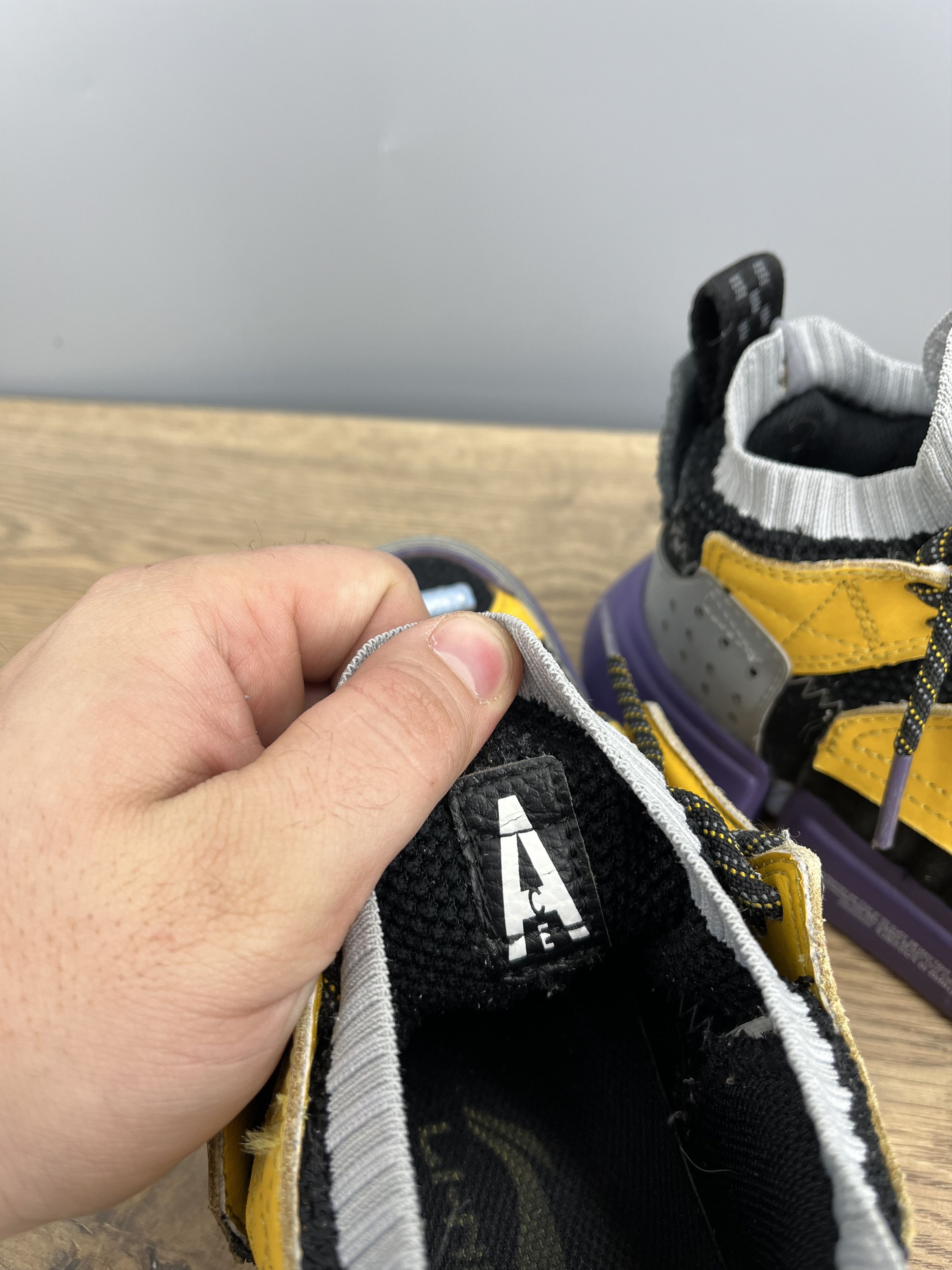 Li-Ning Li-Ning Essence Chunky Sneakers EU 39.5 Black Yellow Purple Size US 7 / EU 40 - 13 Thumbnail