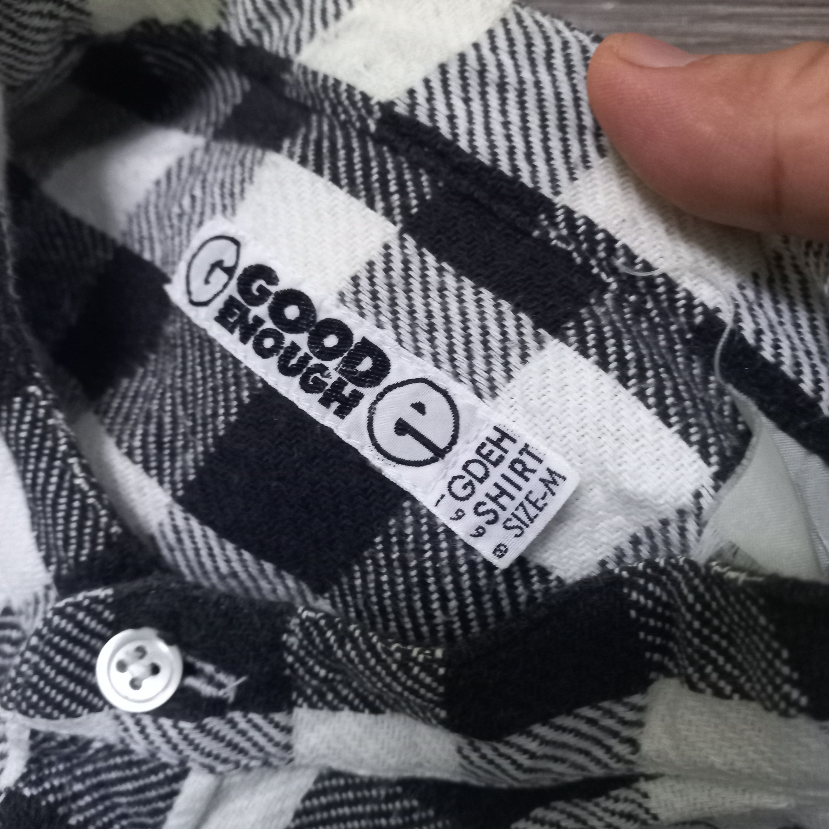 GOODENOUGH × Japanese Brand × Vintage Vintaga 98 goodenough shirts Size US M / EU 48-50 / 2 - 3 Thumbnail