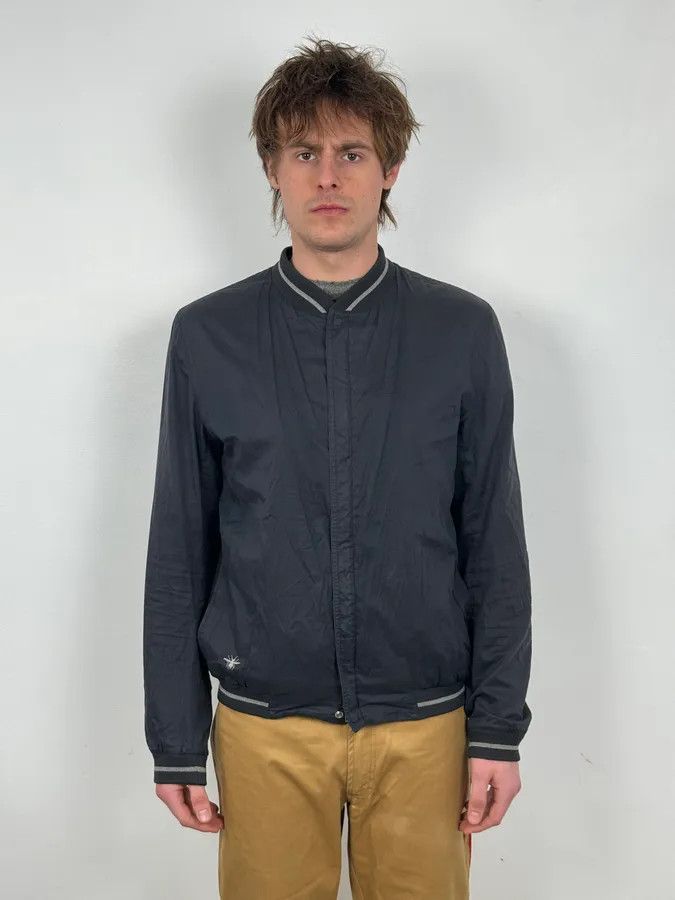 Dior AW2009 Dior Navy Bomber Jacket by Kris Van Assche Size US M / EU 48-50 / 2 - 2 Thumbnail