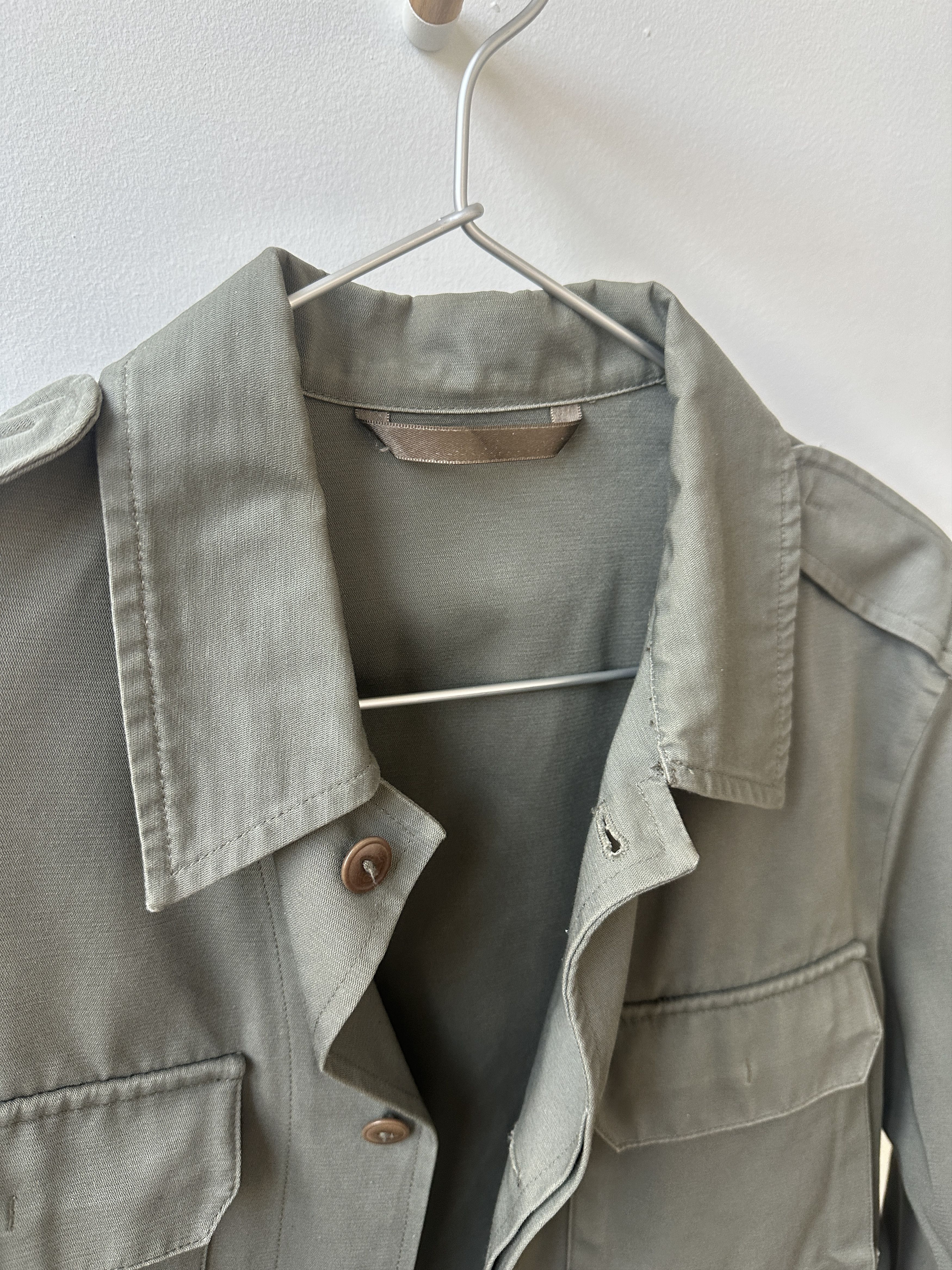 A.P.C. APC Grey/Green Cotton Jacket sz Small Size US S / EU 44-46 / 1 - 3 Thumbnail