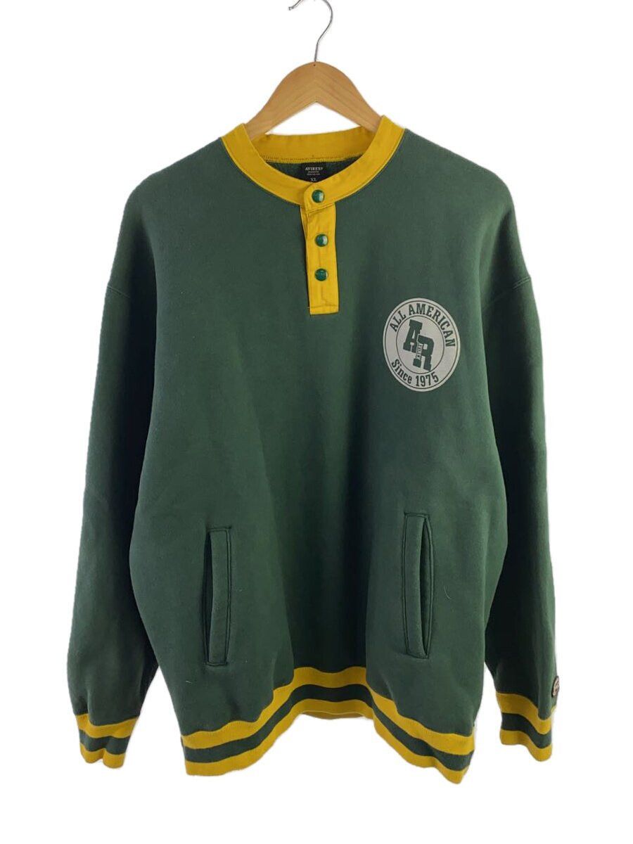 Avirex Avirex Plain Cotton Sweatshirt Green Size US XL / EU 56 / 4 - 1 Thumbnail