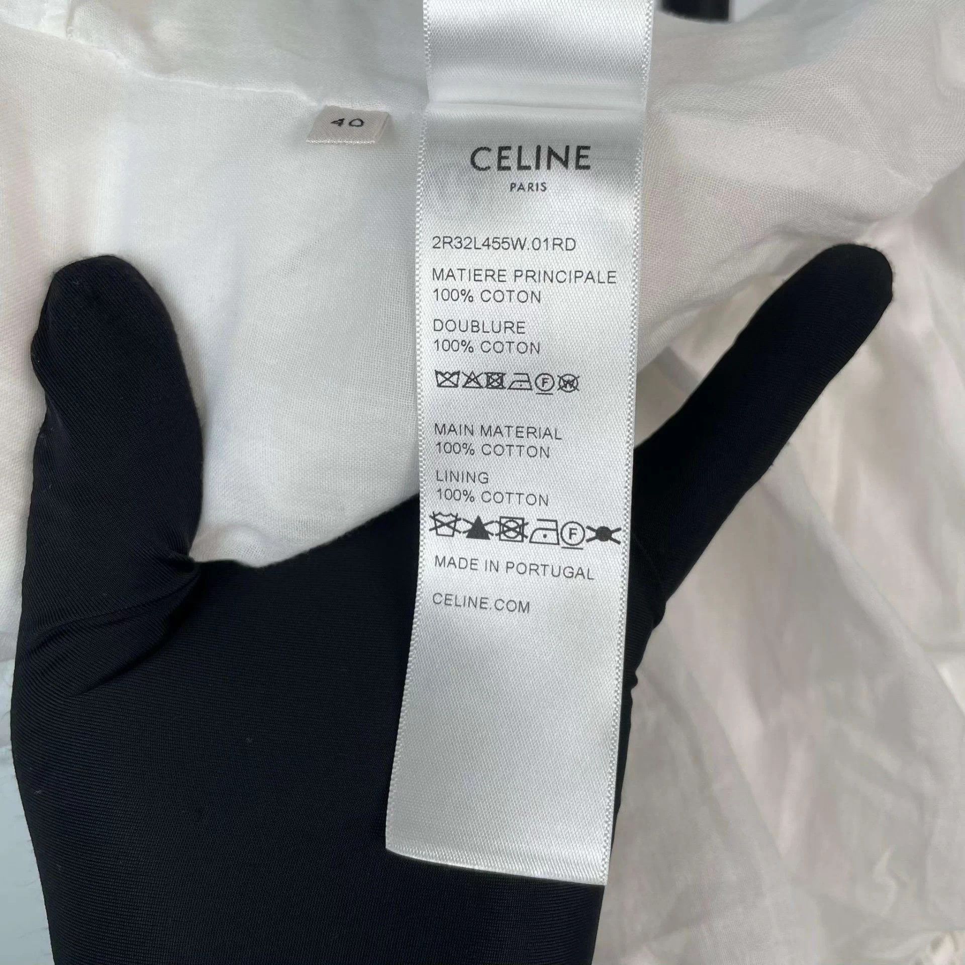 Celine Celine White Long Dress 40 EU Size M / US 6-8 / IT 42-44 - 8 Thumbnail