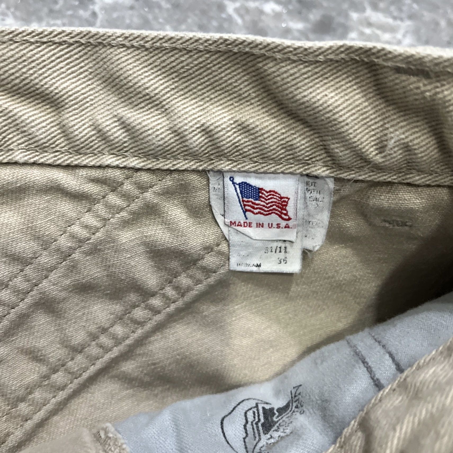 Vintage VINTAGE Rocky Mountain Jeans Women 28x36 Tan Denim Pants Western Mom Jeans 28x36 Tan Denim Pants Women Vintage Size 28" / US 6 / IT 42 - 4 Thumbnail