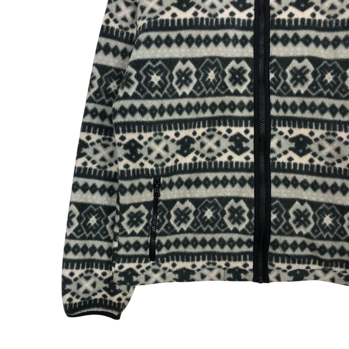 L.L. Bean 🔥VINTAGE ZIPPER FLEECE JACKET L.L.BEAN FREEPORT NAVAJO AZTEC Size US M / EU 48-50 / 2 - 6 Thumbnail