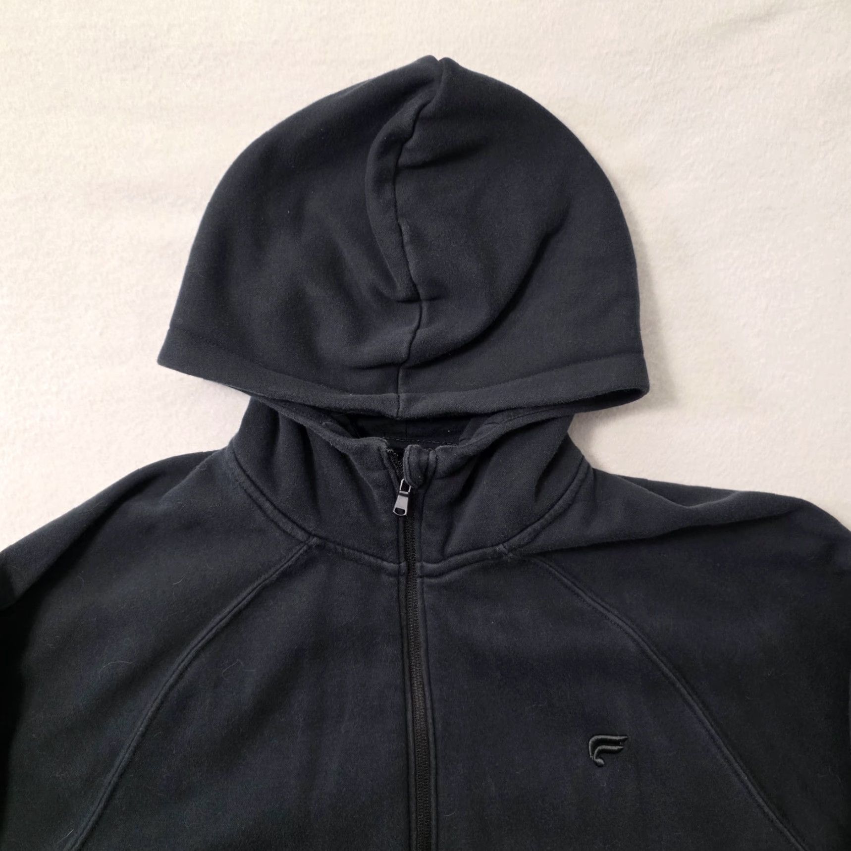 Fabletics Fabletics Athletic Hoodie Mens Large Black Full Zip Workout Gym Jacket Jacket Mens L Black Athletic Hoodie Size US L / EU 52-54 / 3 - 2 Thumbnail