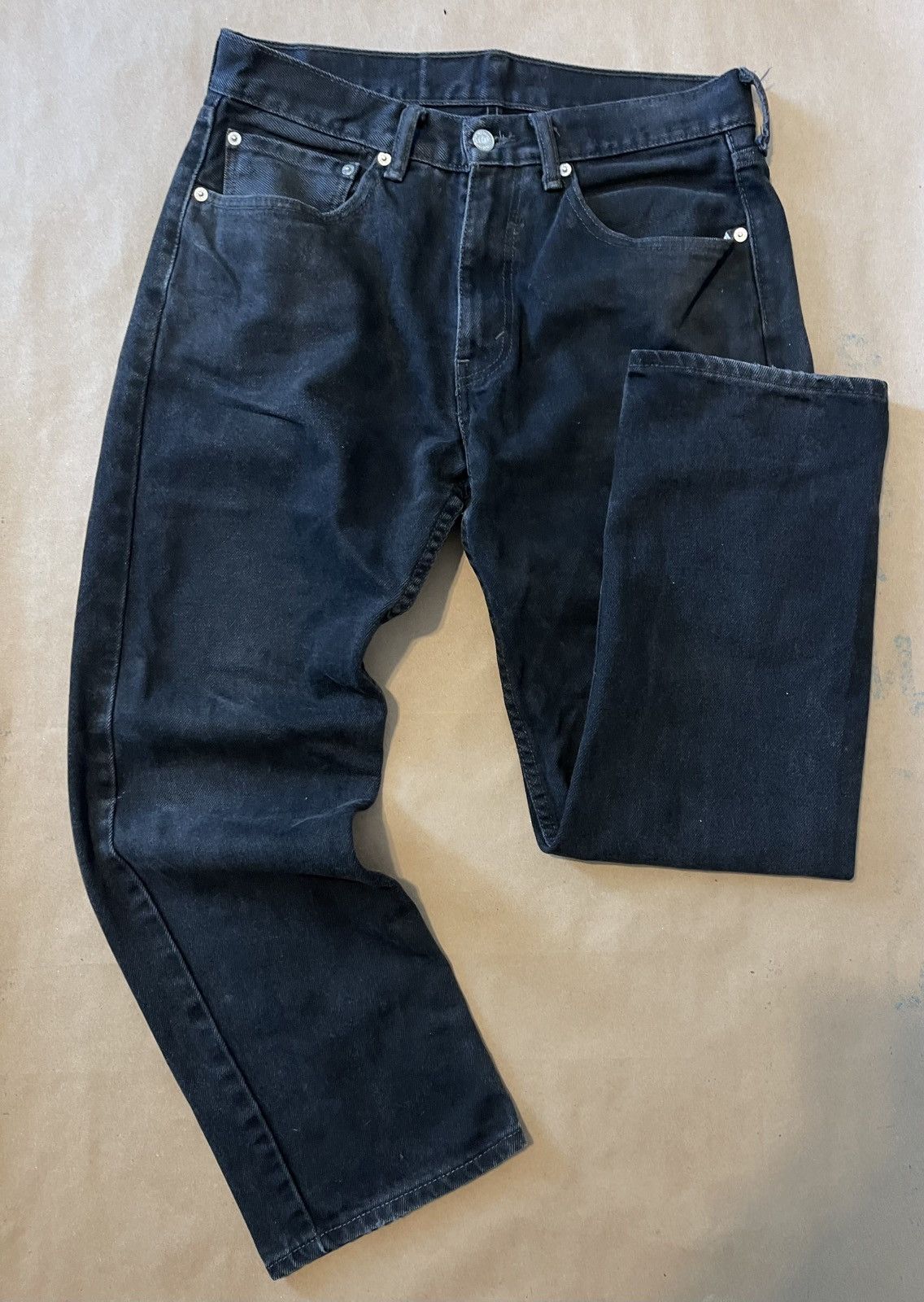 Levi's Vintage Clothing PERFECT BLACK BAGGY LEVIS 30x32 Size US 30 / EU 46 - 1 Preview