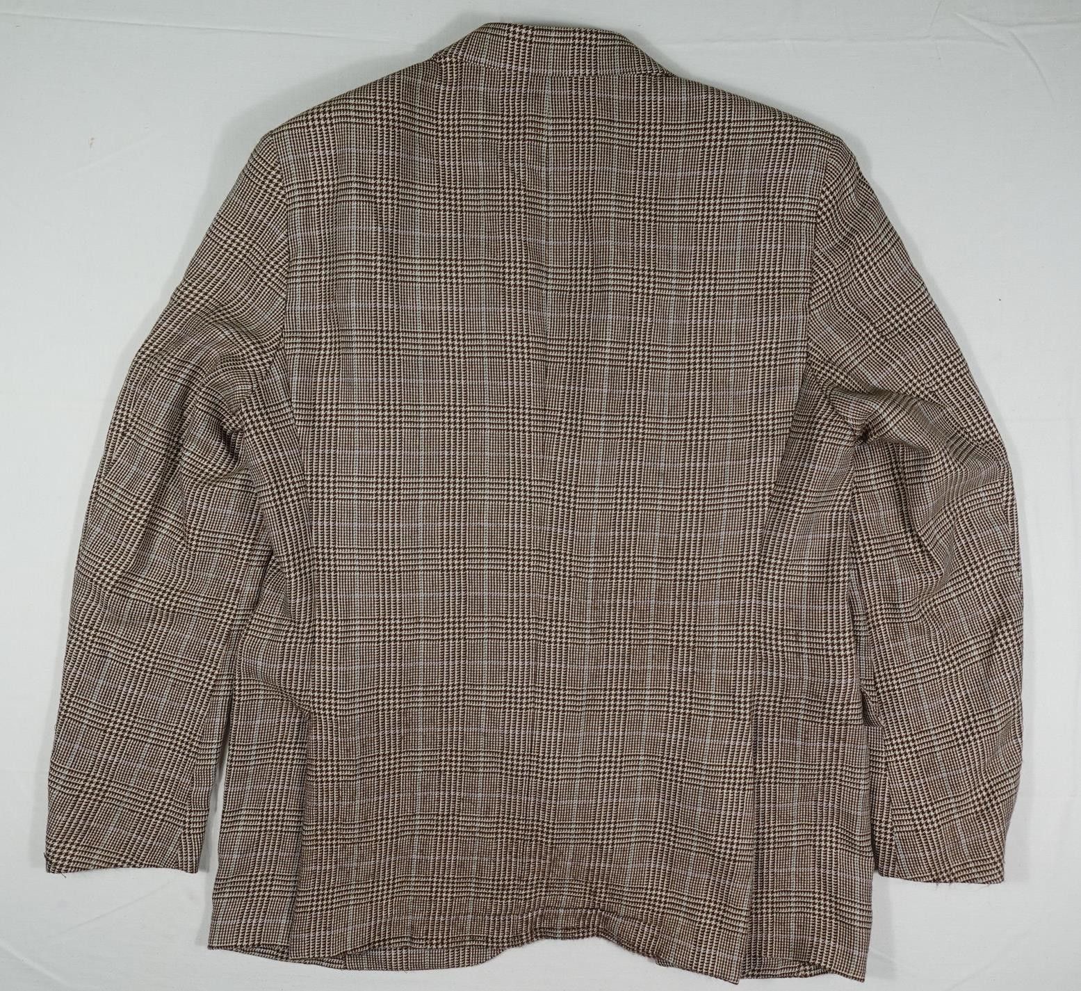 Polo Ralph Lauren Polo Ralph Lauren Blazer Jacket Coat Herringbone Silk 54 Size 54R - 2 Thumbnail