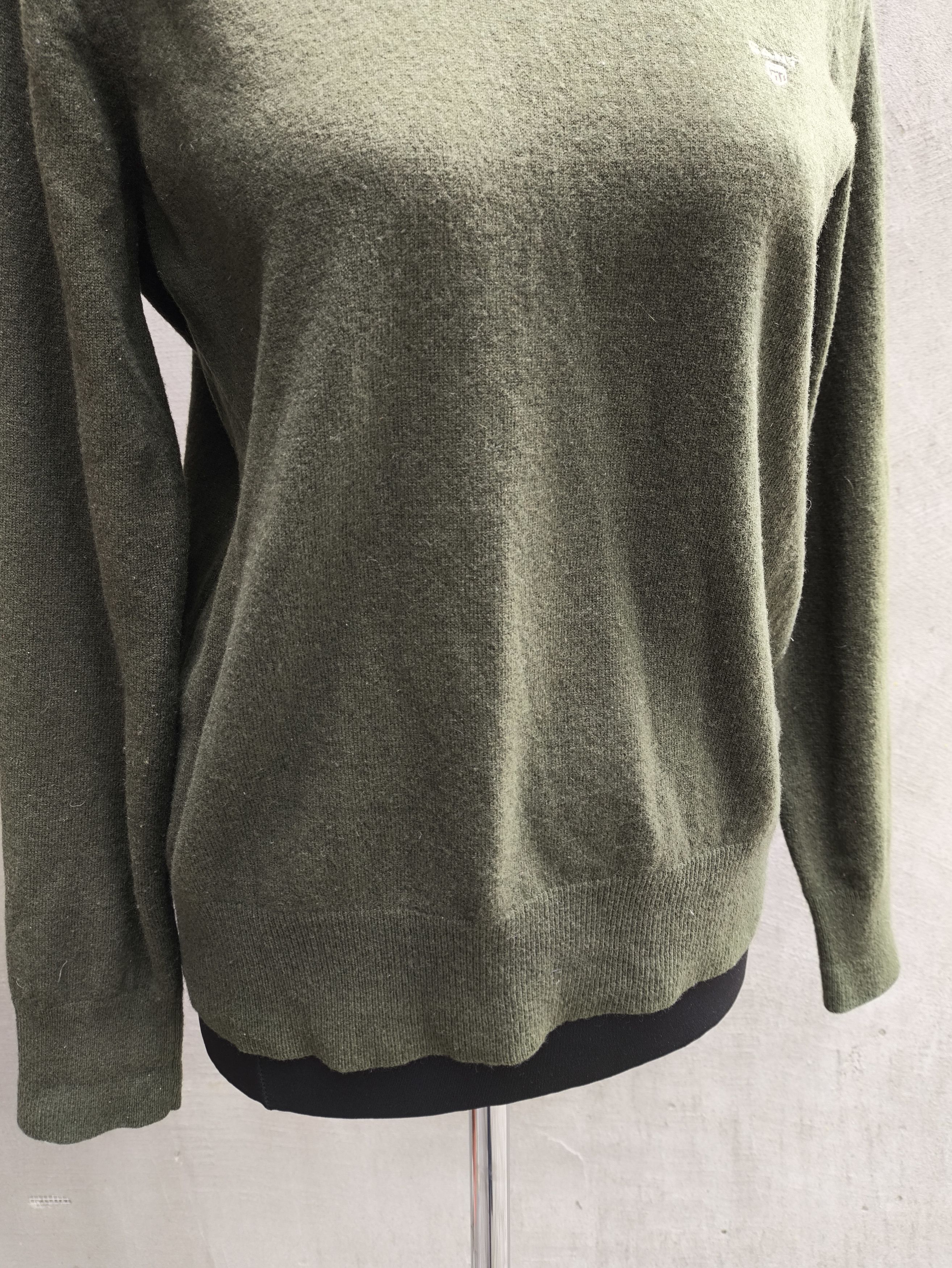 Gant GANT Premium 100% Lambswool Sweater – Forest Green Size XL / US 12-14 / IT 48-50 - 5 Thumbnail