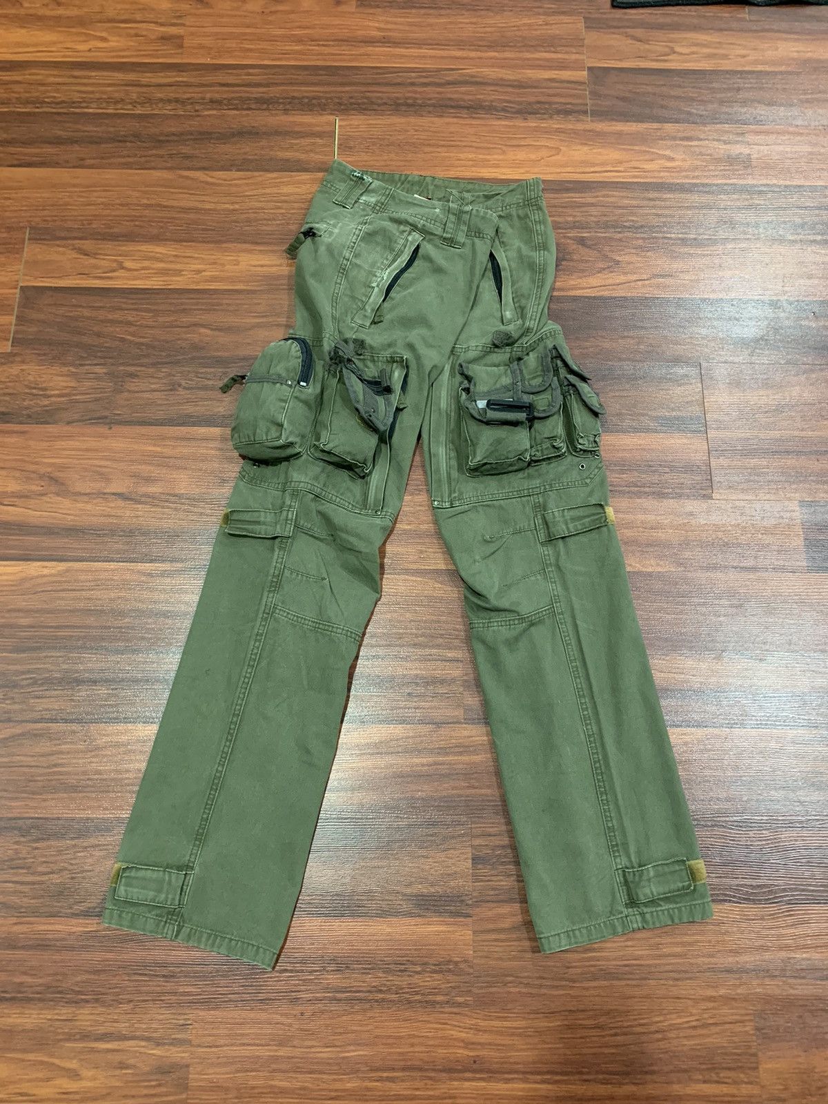 Japanese Brand Army Inspired Cargo Pants Size US 32 / EU 48 - 3 Thumbnail