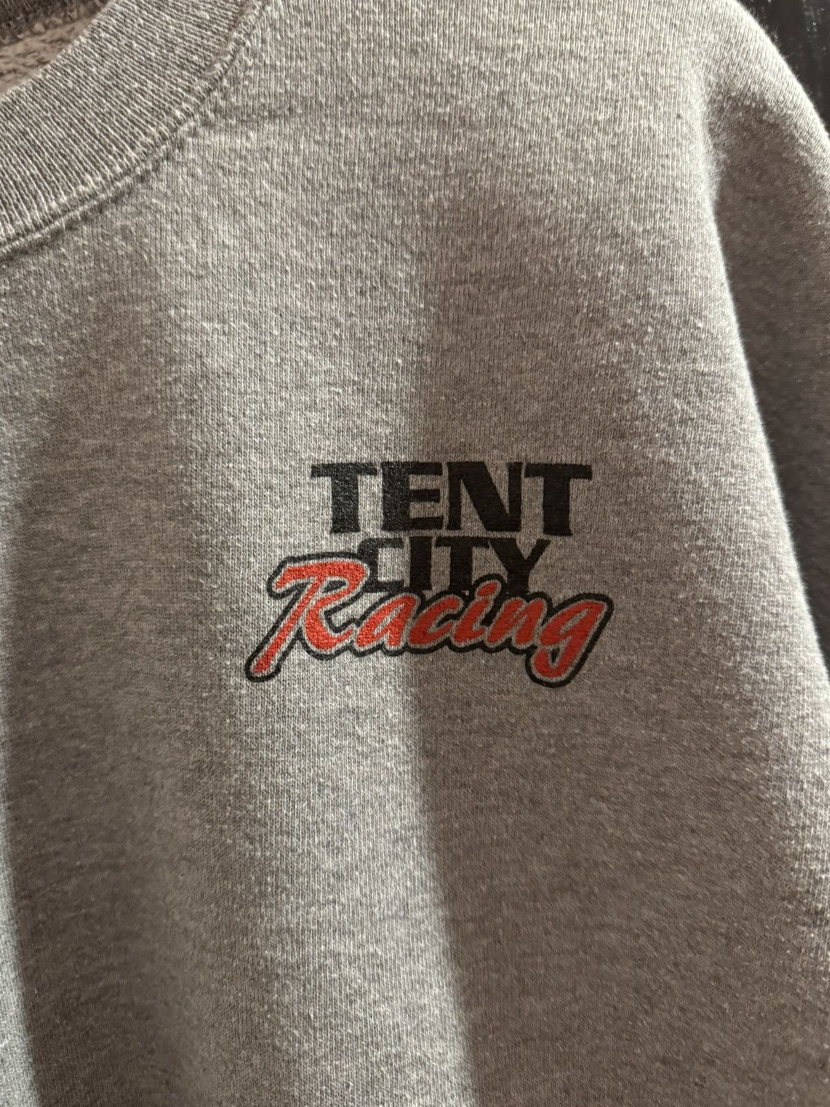 Jerzees × Vintage Vintage Jerzees Tent City Racing Sweater Size US XXL / EU 58 / 5 - 2 Thumbnail