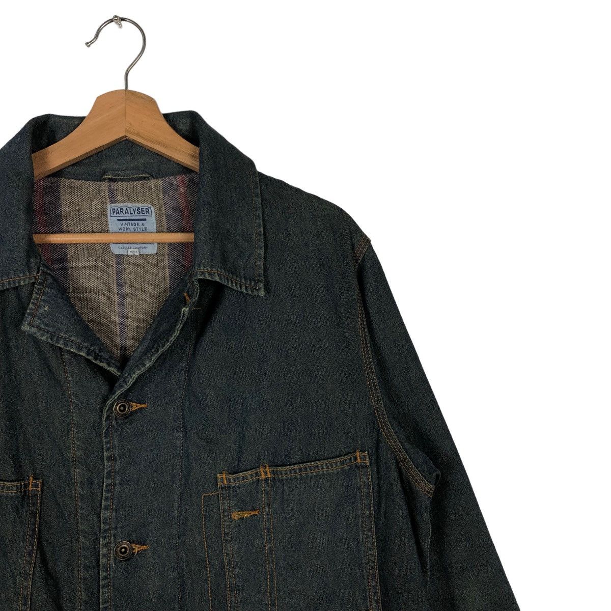 Issey Miyake 🔥90’s Chore Jacket Cargo Pocket Worker Paralyser Size US M / EU 48-50 / 2 - 6 Thumbnail