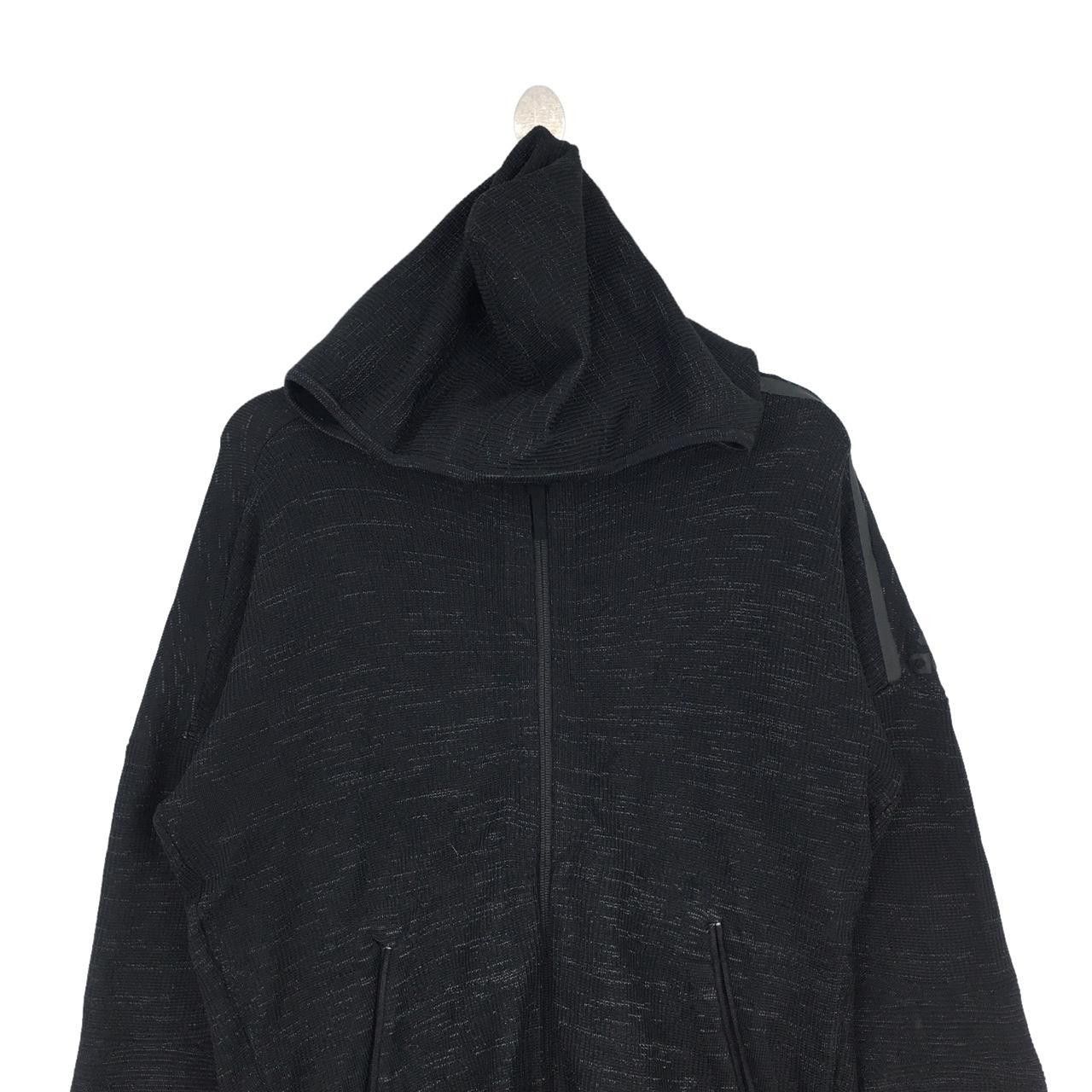 Adidas Vtg 90’ ADIDAS ORIGINALS EQUIPMENT Minimalist Hoodie Size M / US 6-8 / IT 42-44 - 2 Thumbnail
