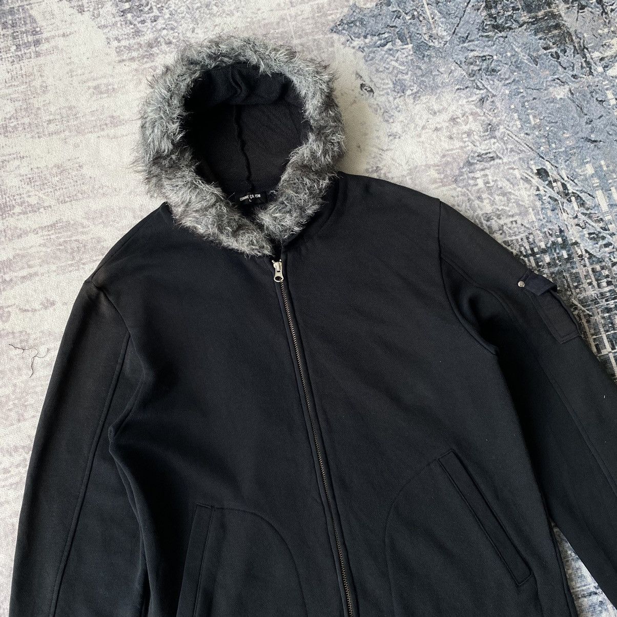 If Six Was Nine Comme Ca Ism Raccoon Fur Zipper Hoodies Size US L / EU 52-54 / 3 - 2 Thumbnail
