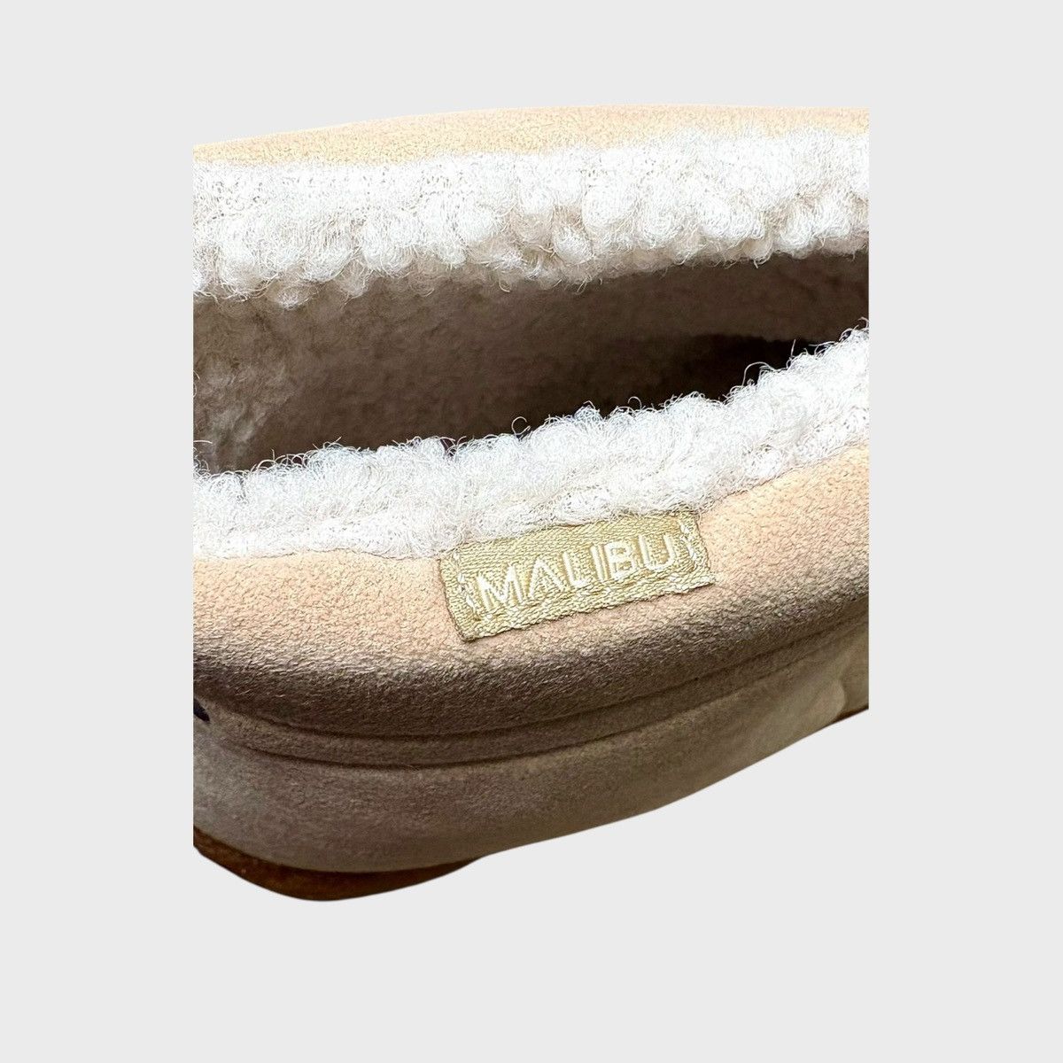 Malibu Sandals Malibu Women Quilted Fabric Little Dume Beige Boots Sz 7 Size US 7 / IT 37 - 14 Thumbnail