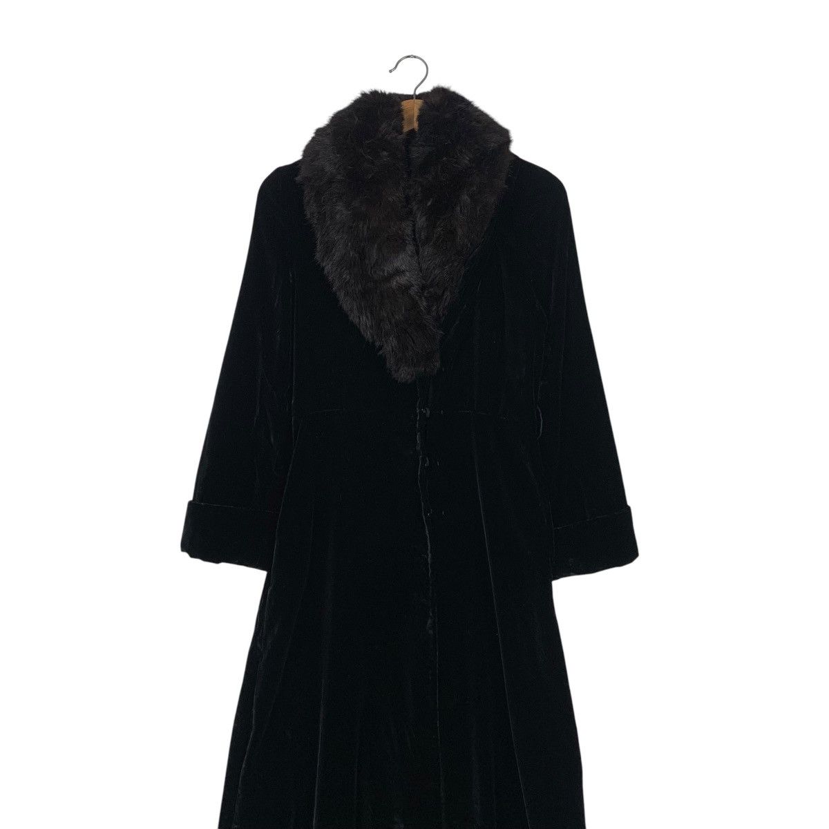 Other Luvia By Aoyama Arisa Faux Fur Velvet Coat Size S / US 4 / IT 40 - 3 Thumbnail
