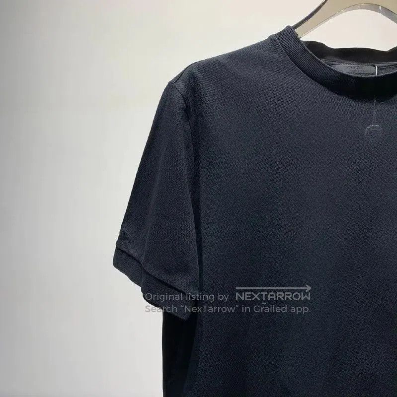 Prada Prada Black Cotton Men's T-Shirt. Size US M / EU 48-50 / 2 - 2 Thumbnail