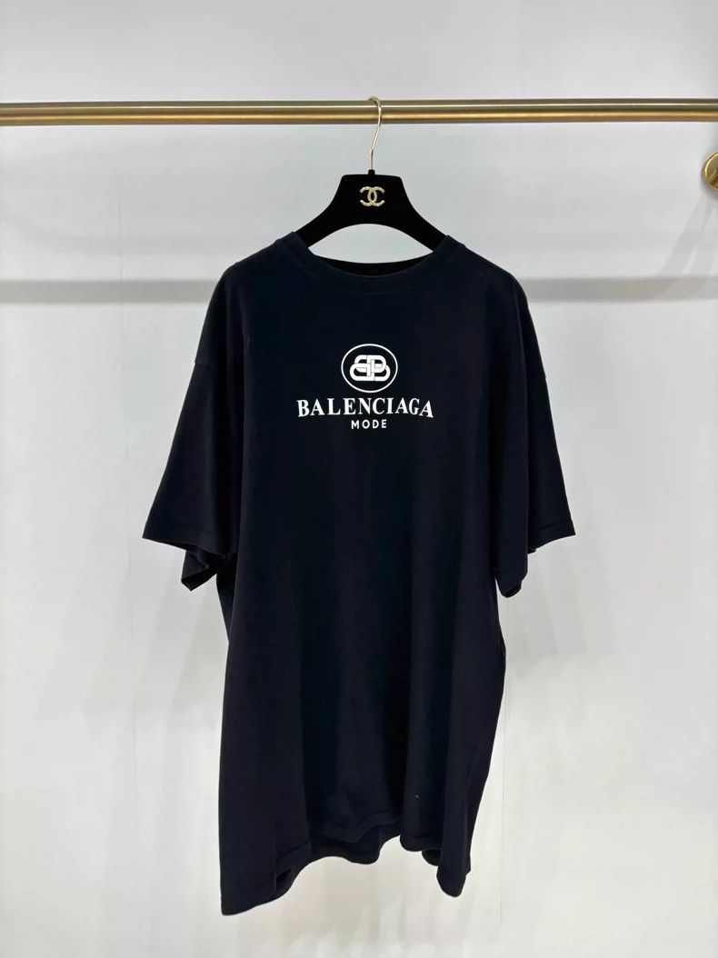 Balenciaga balenciaga short sleeve logo t-shirt-dmc Size US M / EU 48-50 / 2 - 1 Thumbnail