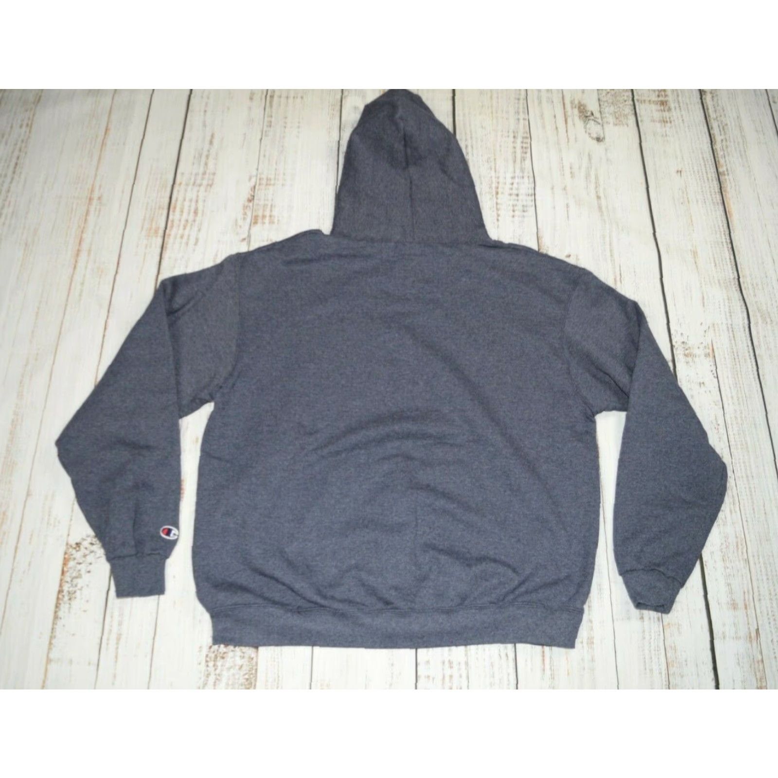 Champion CHAMPION ECO AUTHENTIC HOODIE Mens XL Gray Pullover Sweatshirt Size US XL / EU 56 / 4 - 7 Thumbnail
