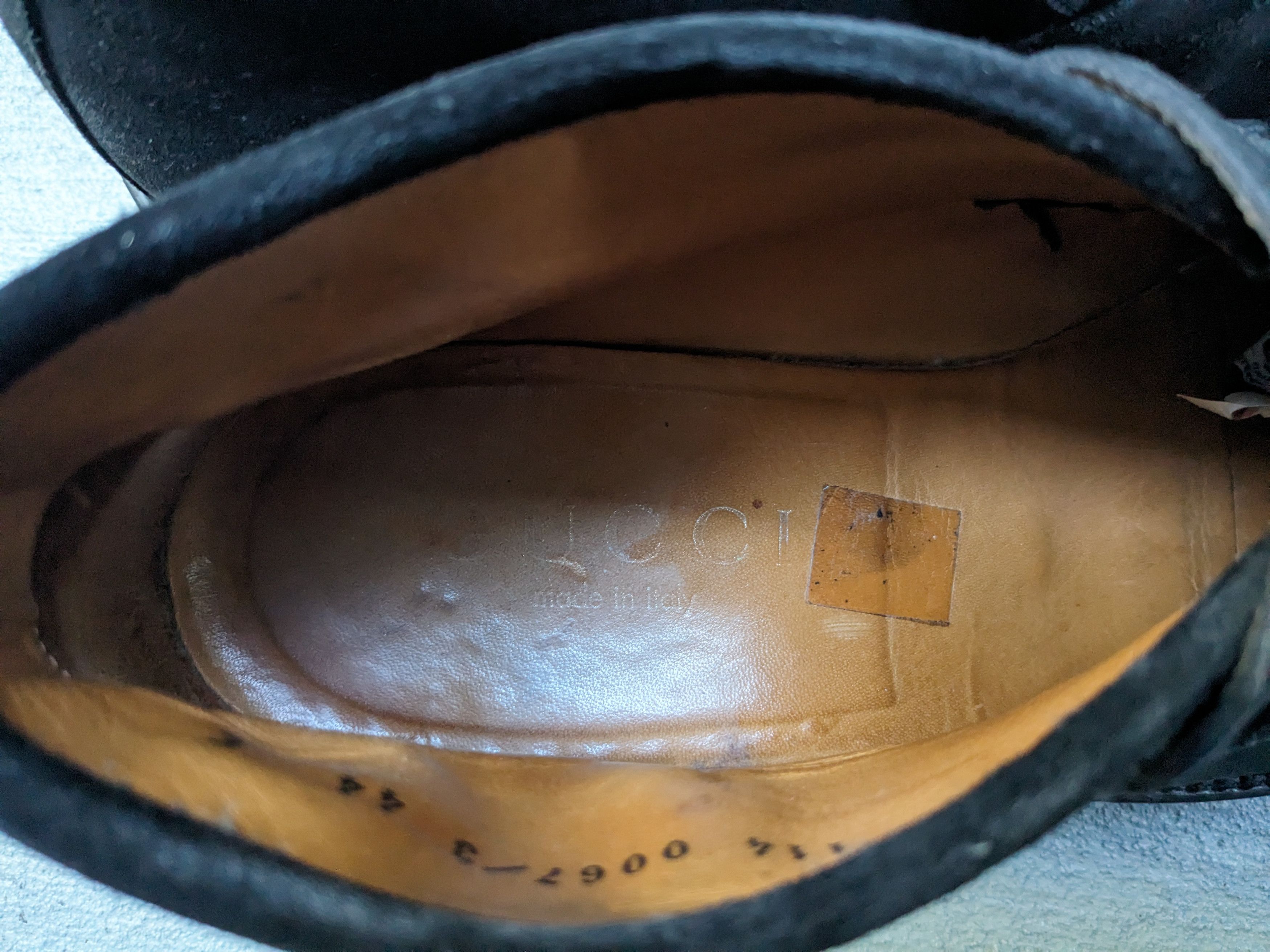 Gucci Gucci Horsebit Loafers Black Suede Size 10.5 Italy Slip On Size US 10.5 / EU 43-44 - 9 Thumbnail