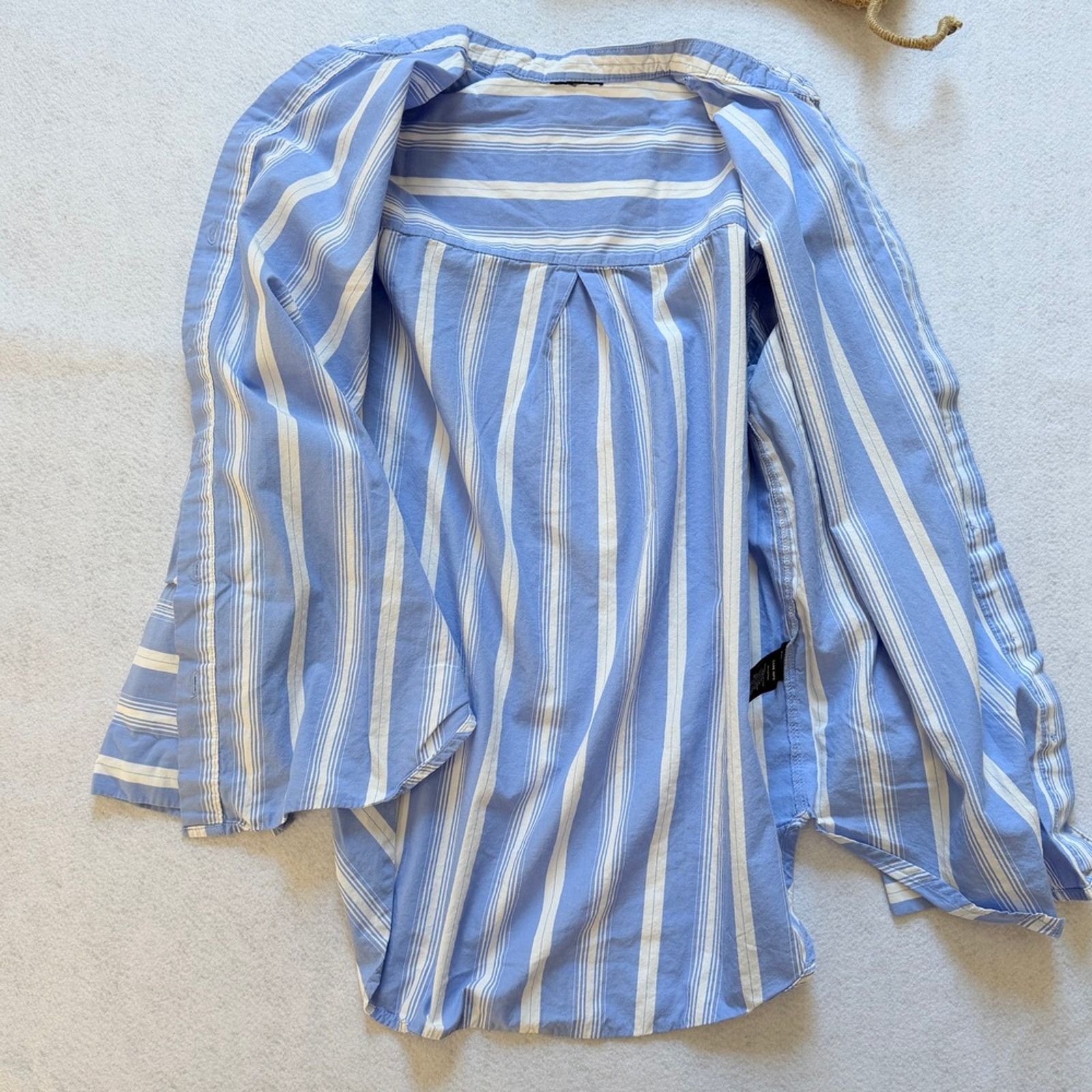 Other Who what wear cotton Button blouse mandarin collar coastal Size S / US 4 / IT 40 - 4 Thumbnail